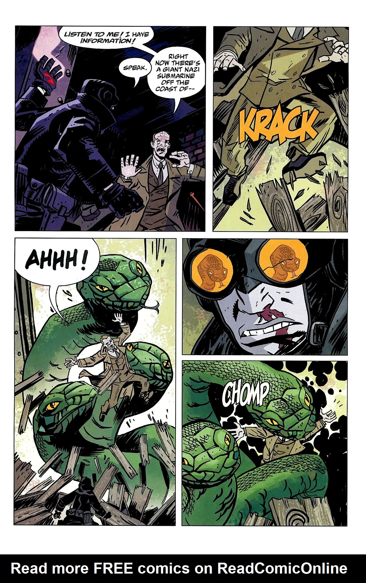 Read online Lobster Johnson: The Iron Prometheus comic -  Issue #2 - 19