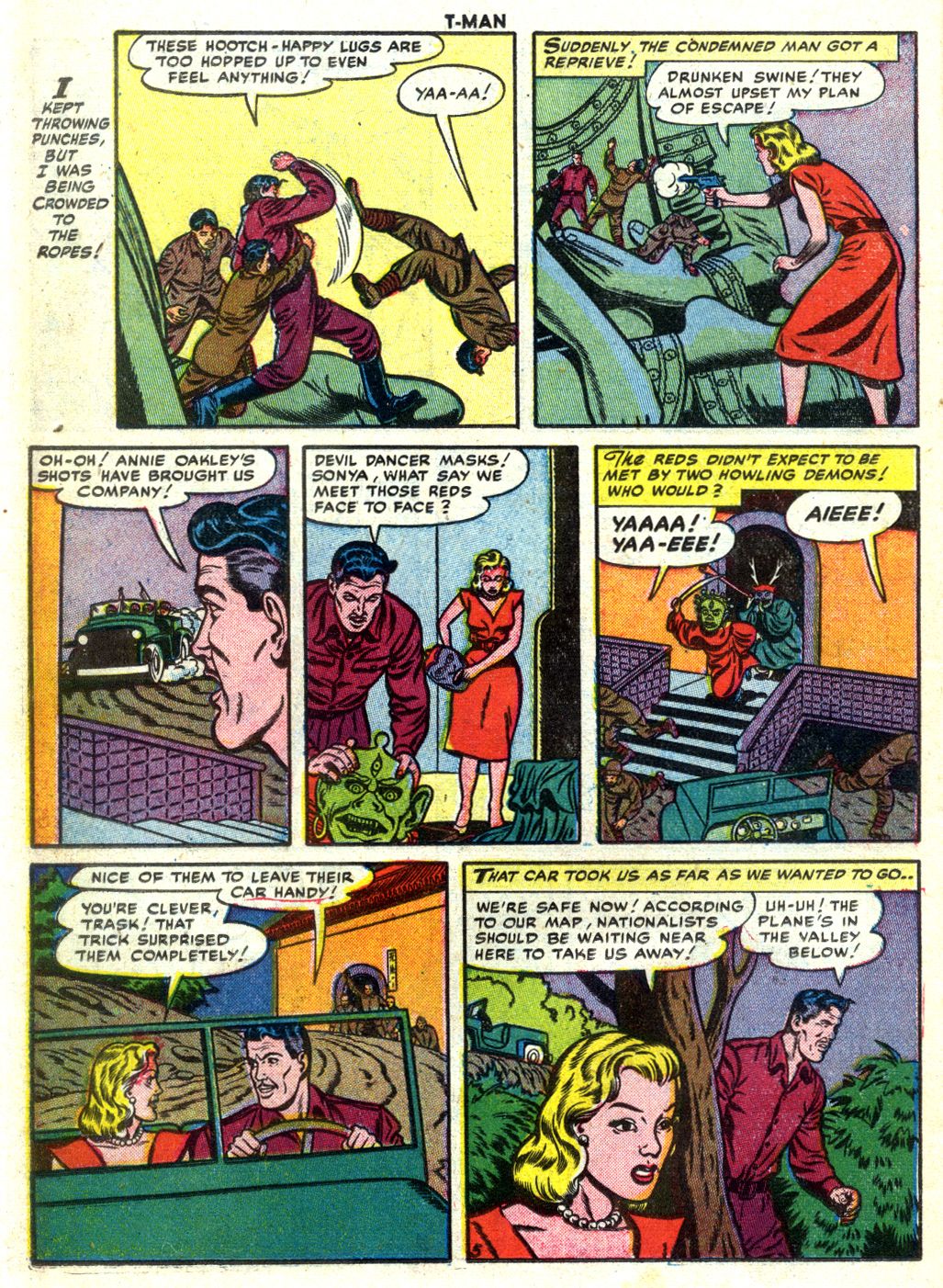 Read online T-Man: World Wide Trouble Shooter comic -  Issue #6 - 22