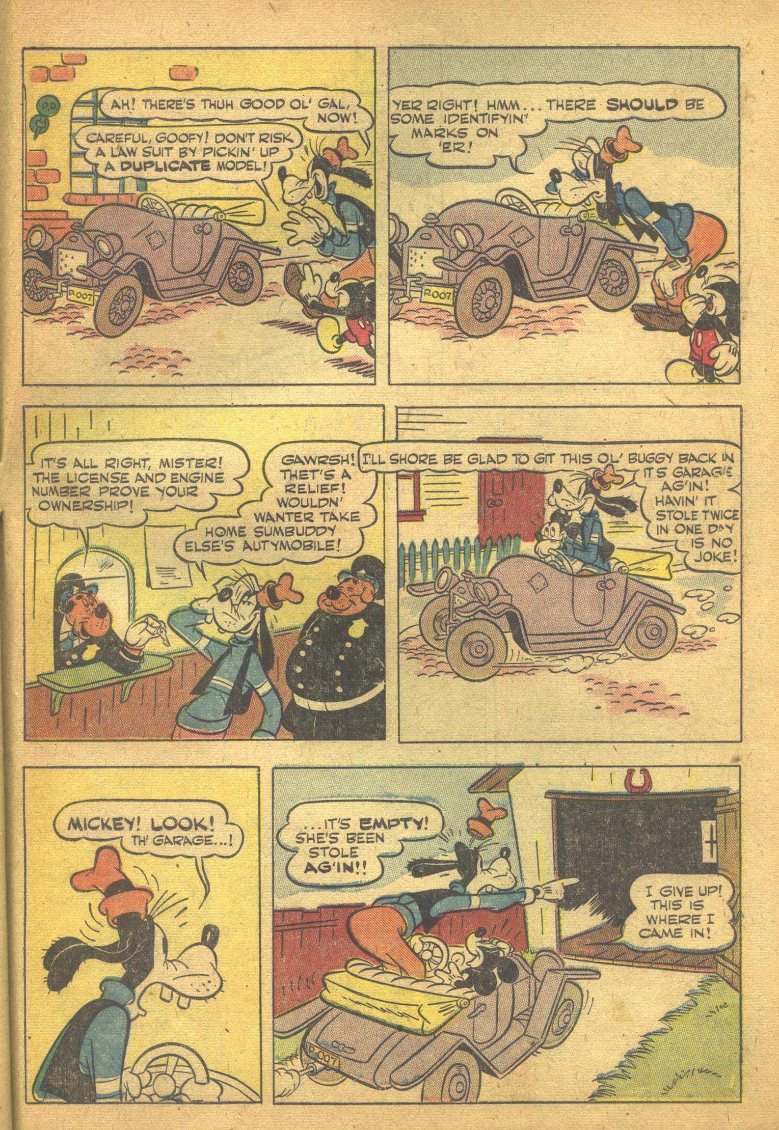 Read online Walt Disney's Comics and Stories comic -  Issue #66 - 47