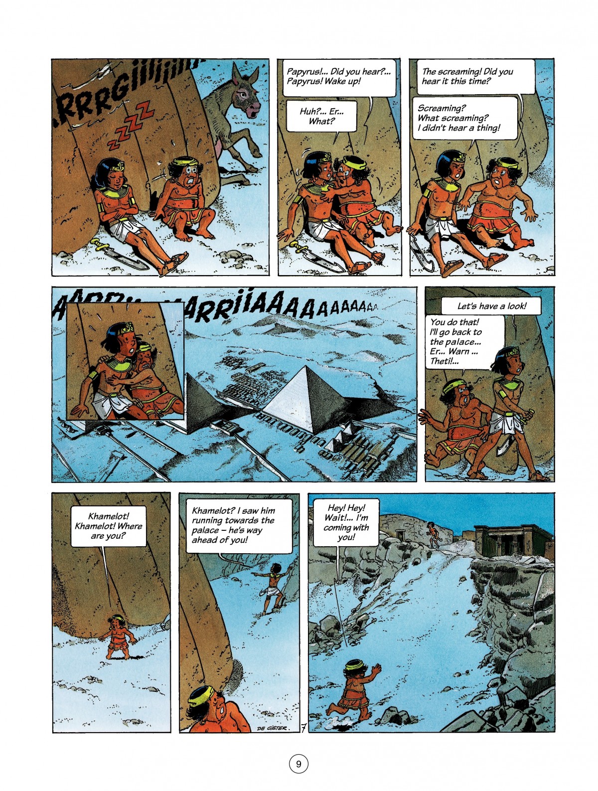 Read online Papyrus comic -  Issue #6 - 9
