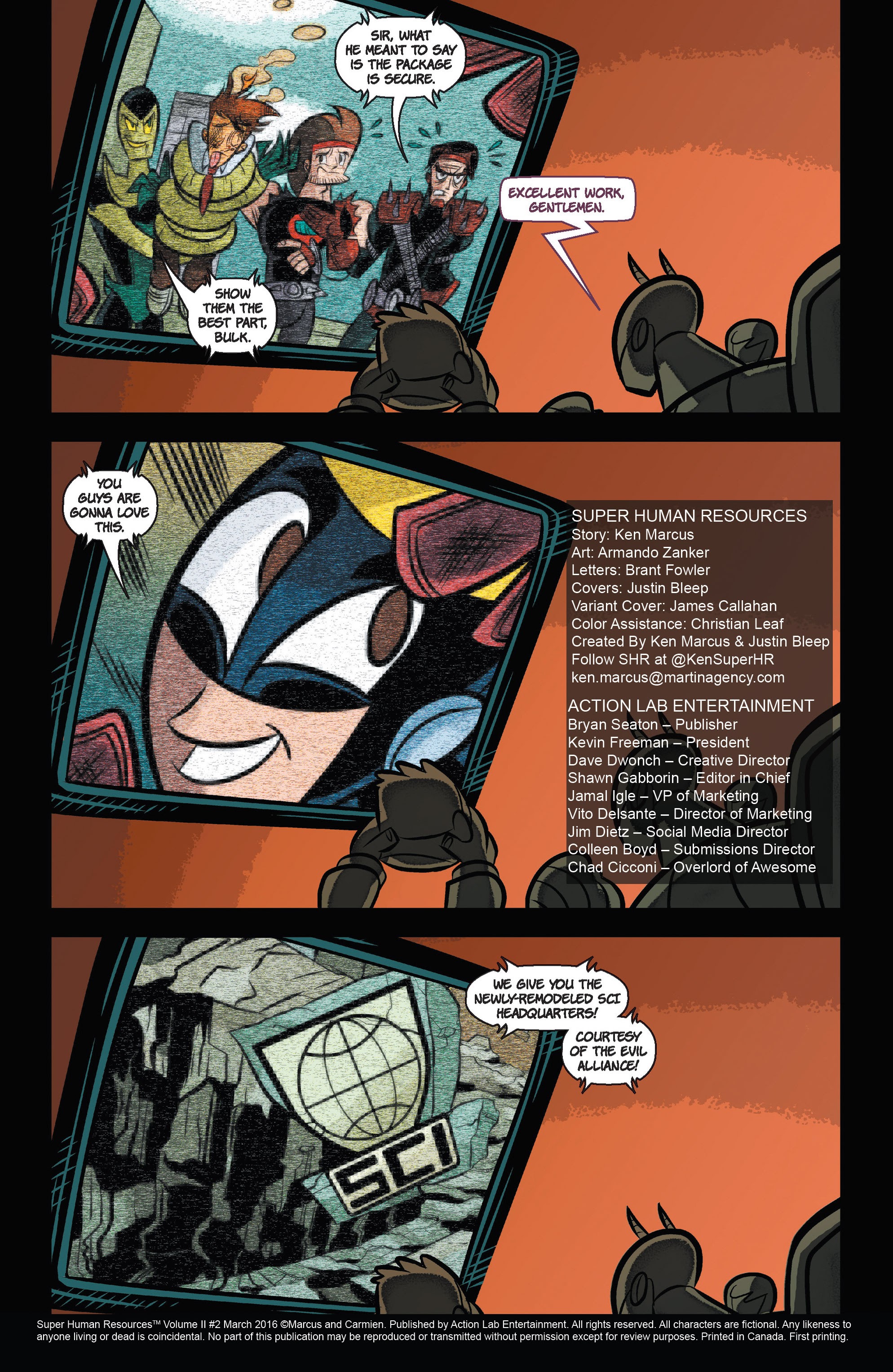 Read online Super Human Resources comic -  Issue #2 - 28