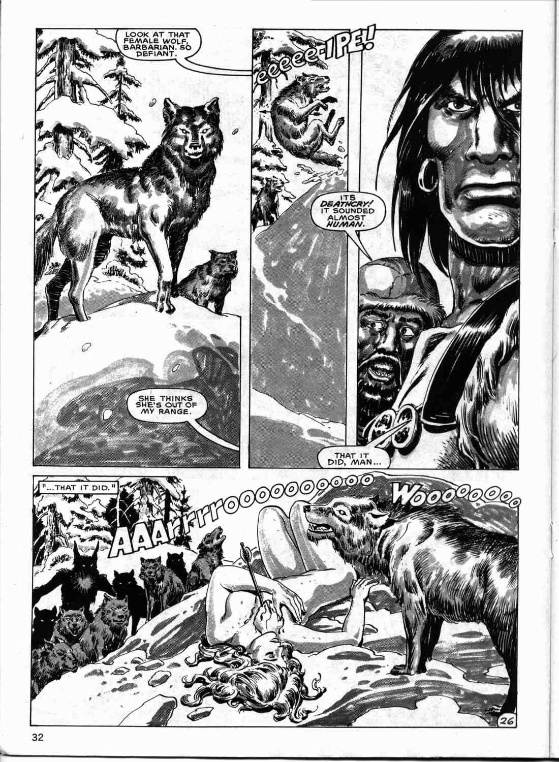 Read online The Savage Sword Of Conan comic -  Issue #133 - 31