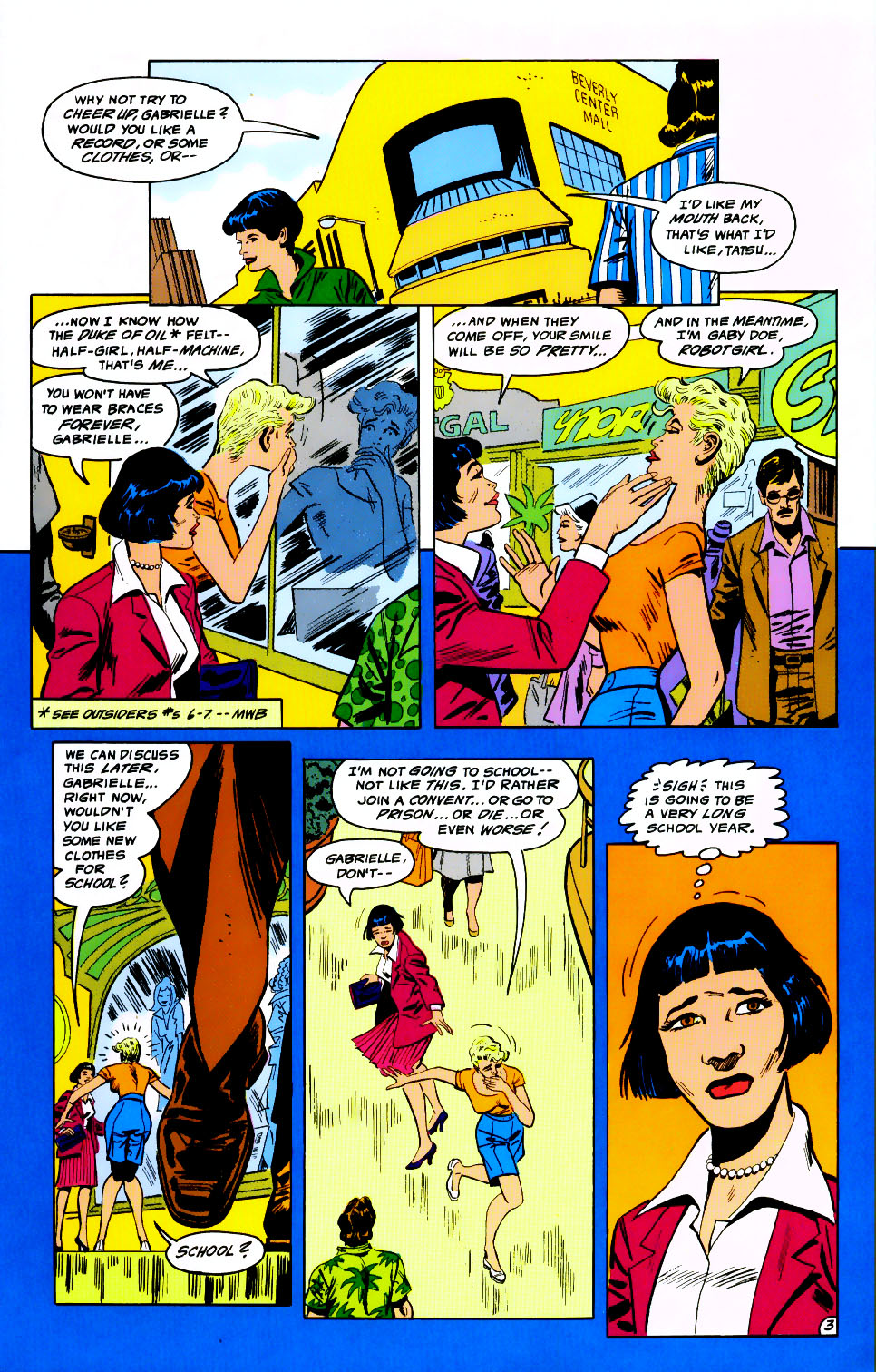 Read online The Outsiders (1985) comic -  Issue #14 - 4