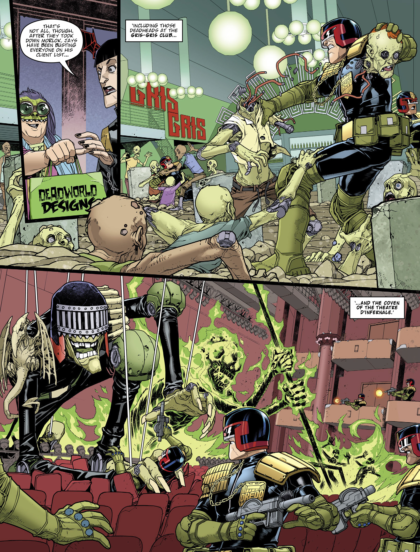 Read online Judge Dredd Megazine (Vol. 5) comic -  Issue #447 - 13