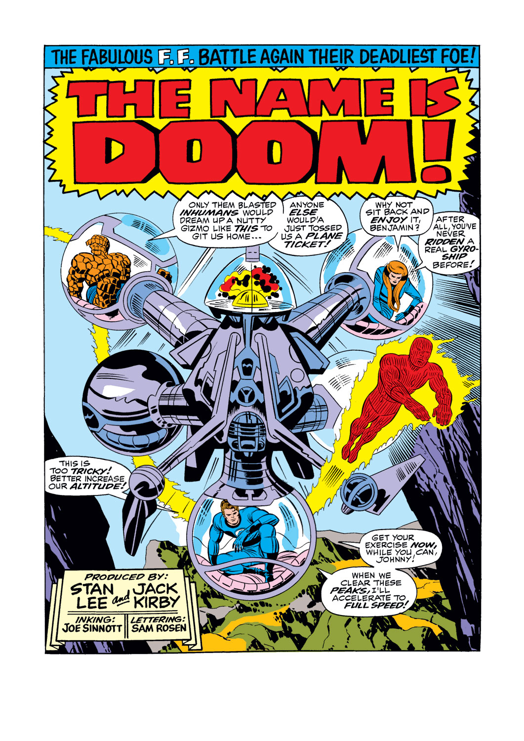 Read online Fantastic Four (1961) comic -  Issue #84 - 2