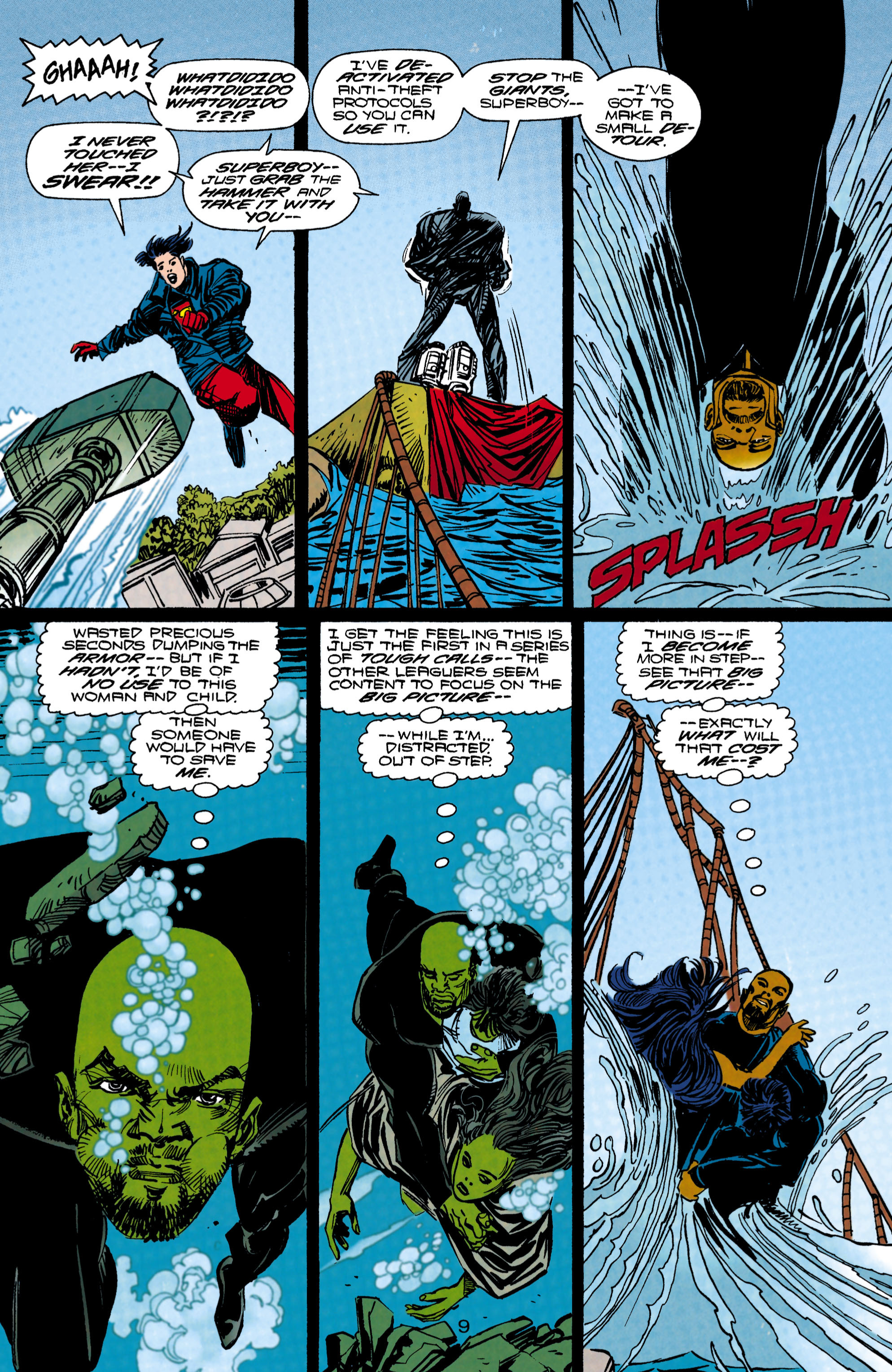Read online Steel (1994) comic -  Issue #50 - 9