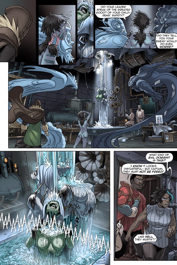 Read online Unsounded comic -  Issue #15 - 146