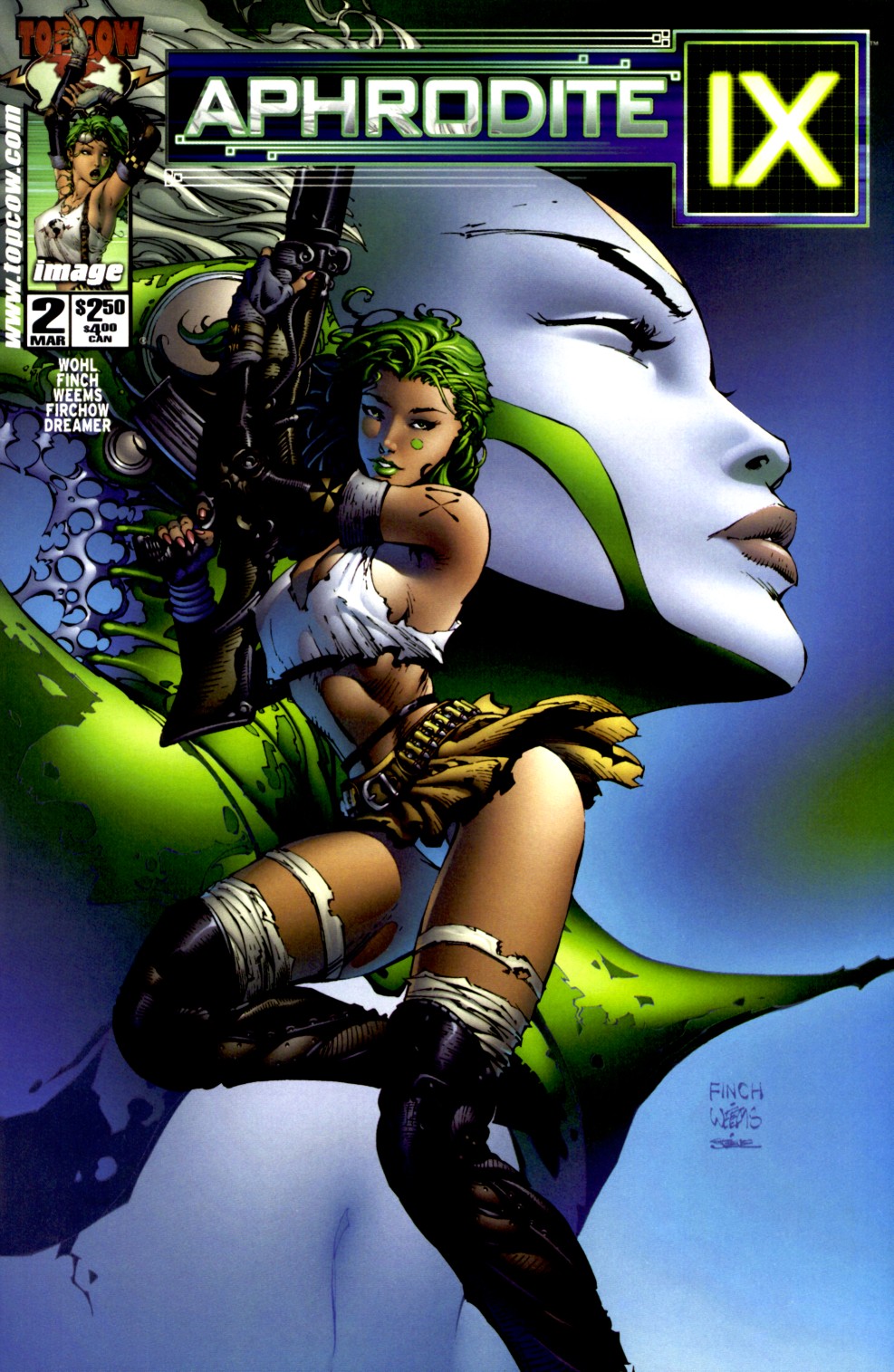 Read online Aphrodite IX (2000) comic -  Issue #2 - 1