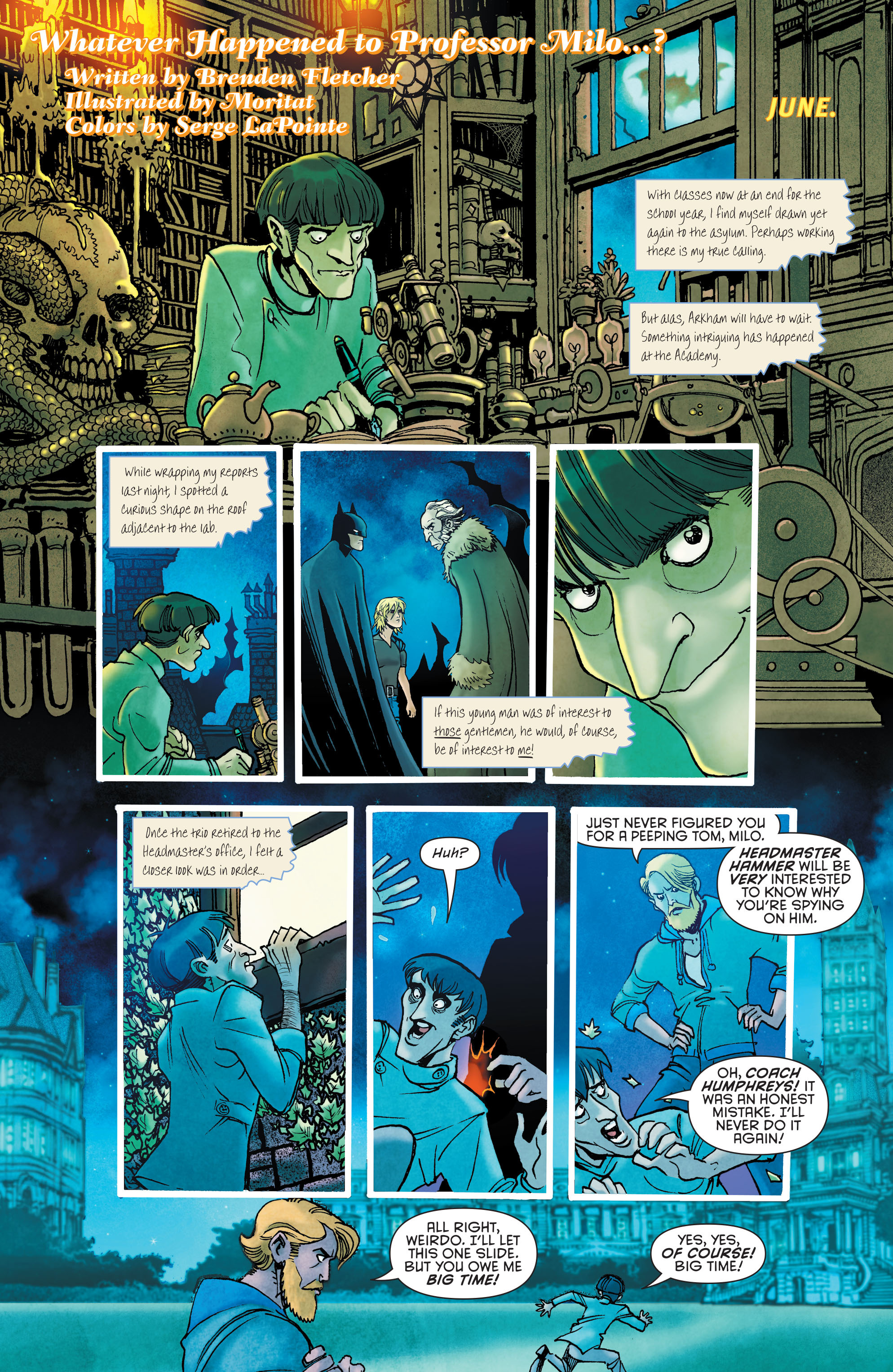 Read online Gotham Academy comic -  Issue #18 - 4