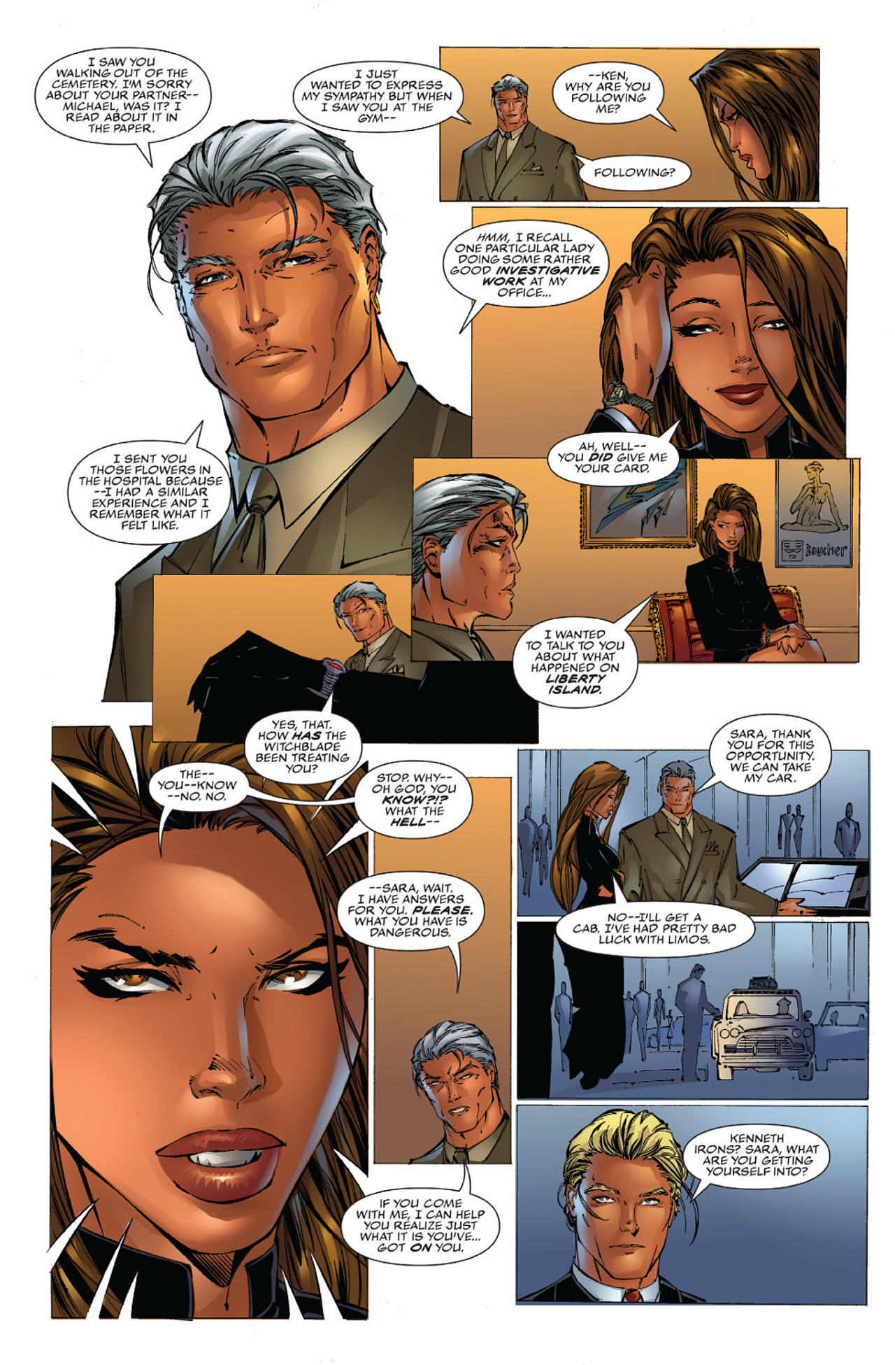 Read online Witchblade (1995) comic -  Issue #6 - 7