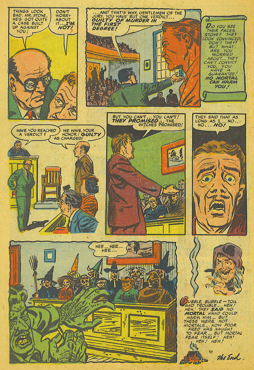 Read online Weird Mysteries (1952) comic -  Issue #4 - 23