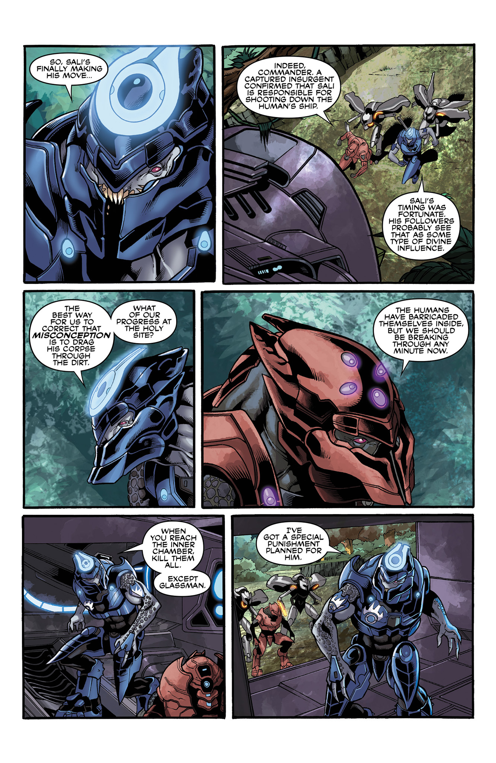 Read online Halo: Escalation comic -  Issue #15 - 8