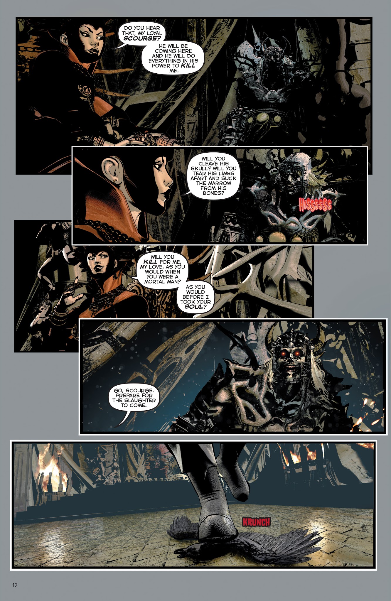 Read online Medieval Spawn and Witchblade comic -  Issue #1 - 14