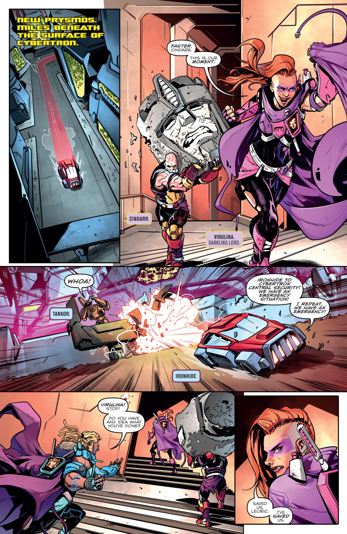 Read online Transformers vs. Visionaries comic -  Issue #2 - 5