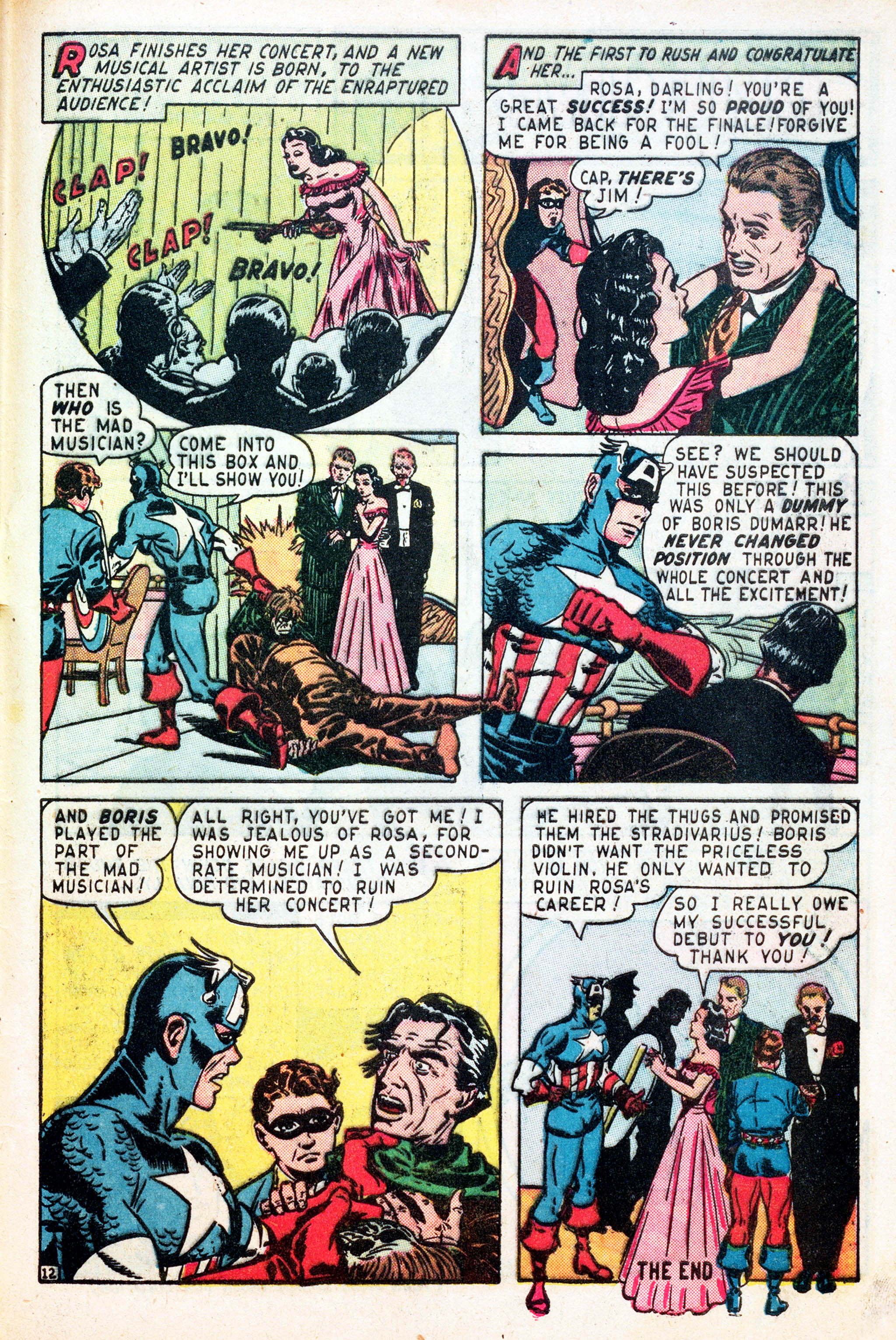 Read online Captain America Comics comic -  Issue #62 - 47