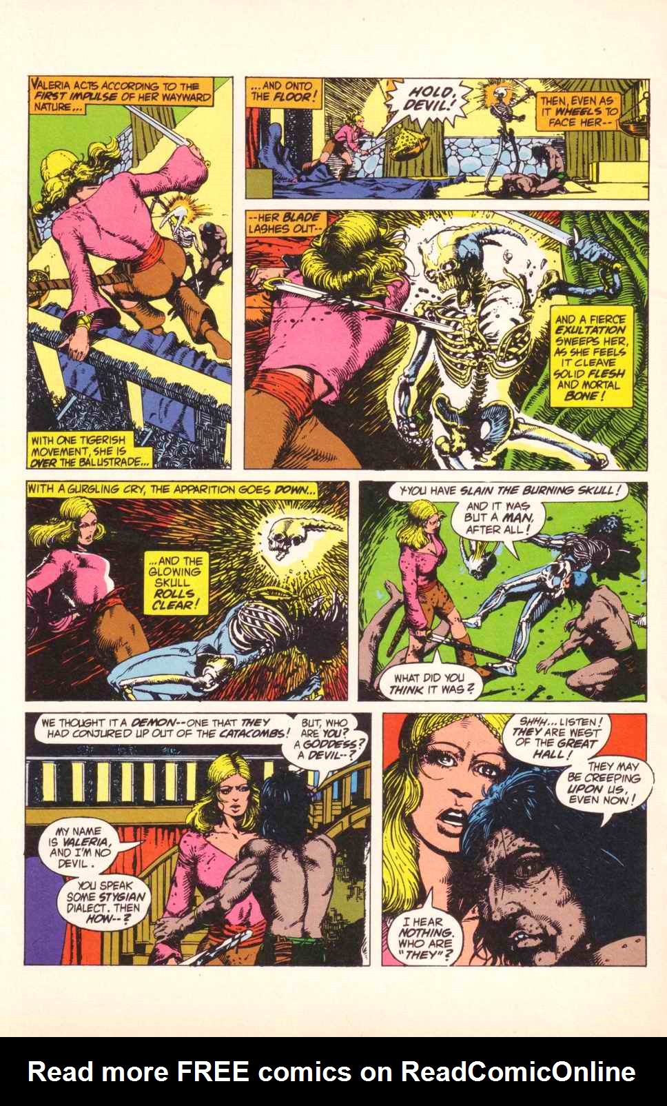 Read online Robert E. Howard's Conan the Barbarian comic -  Issue # Full - 20