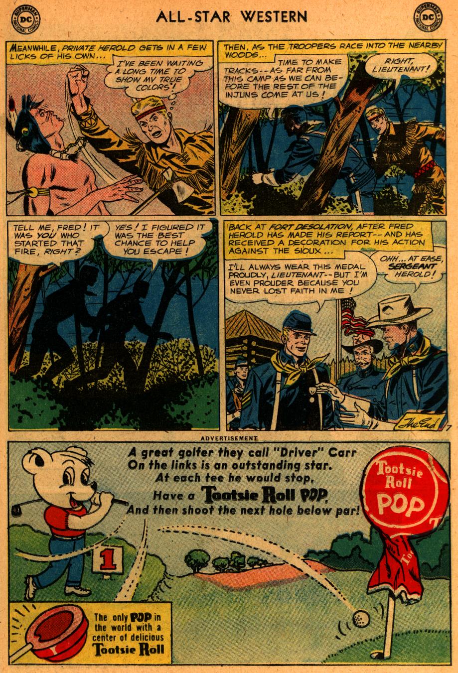 Read online All-Star Western (1951) comic -  Issue #107 - 22