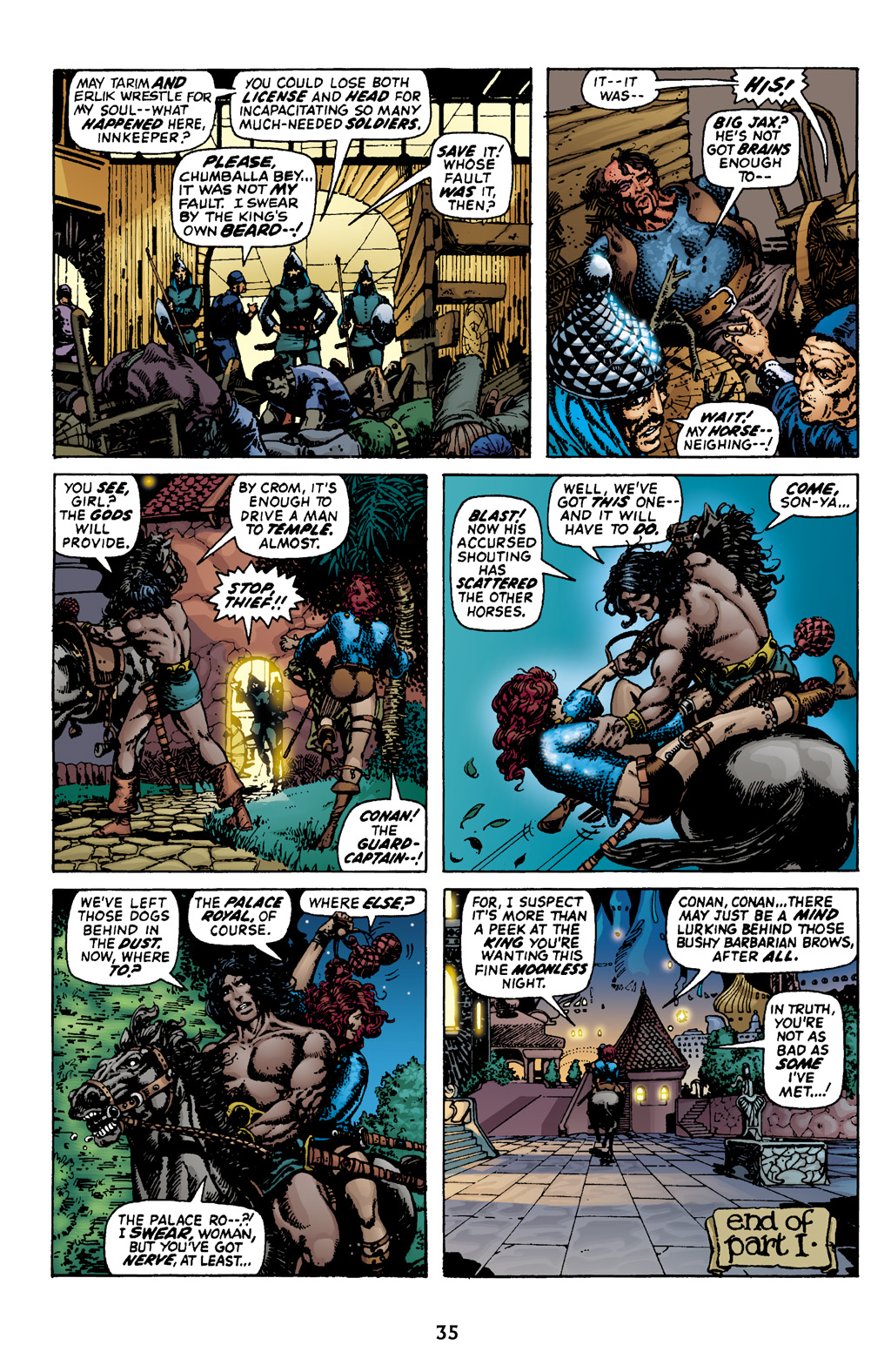 Read online The Chronicles of Conan comic -  Issue # TPB 4 (Part 1) - 36