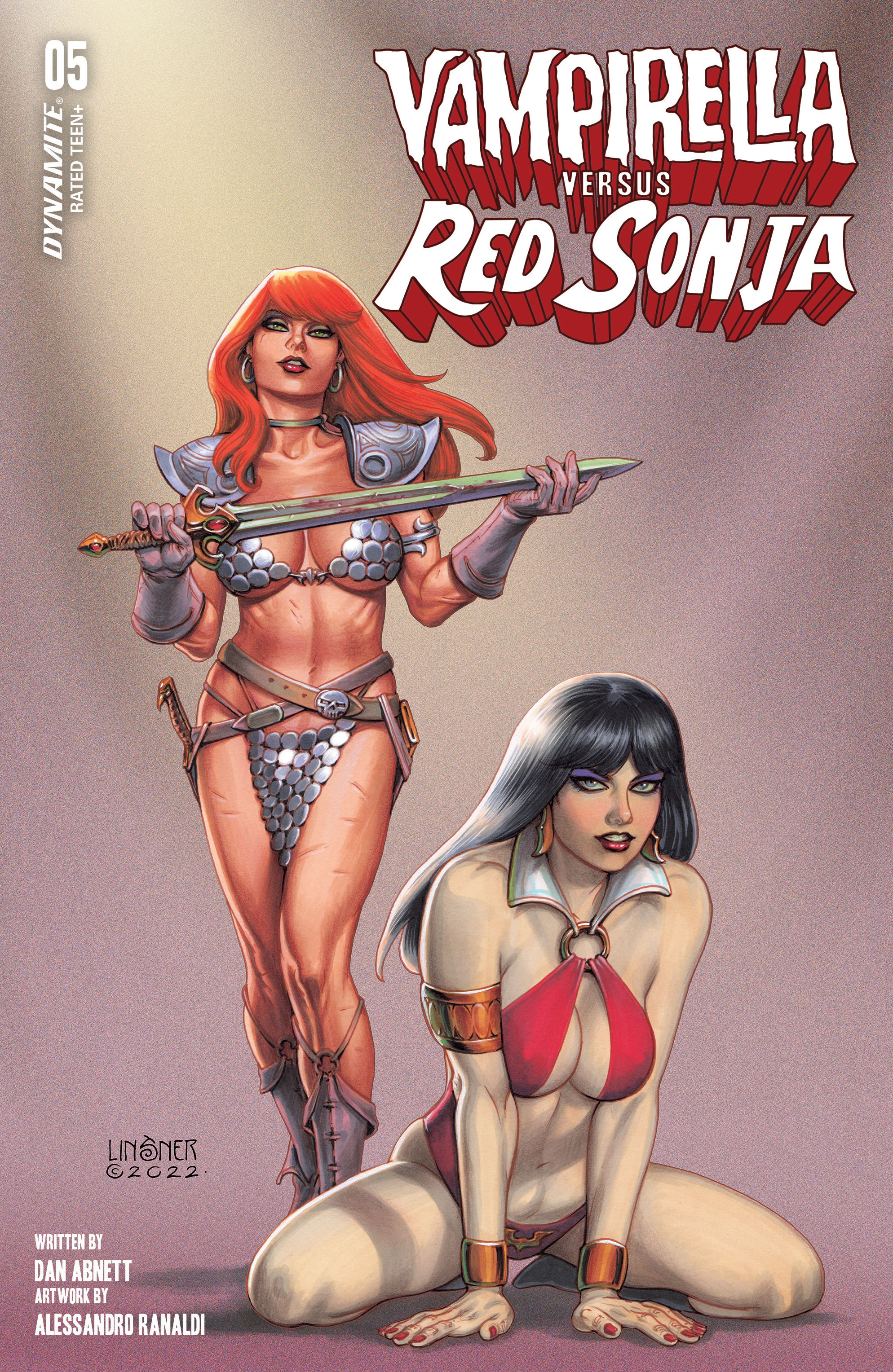 Read online Vampirella Vs. Red Sonja comic -  Issue #5 - 2