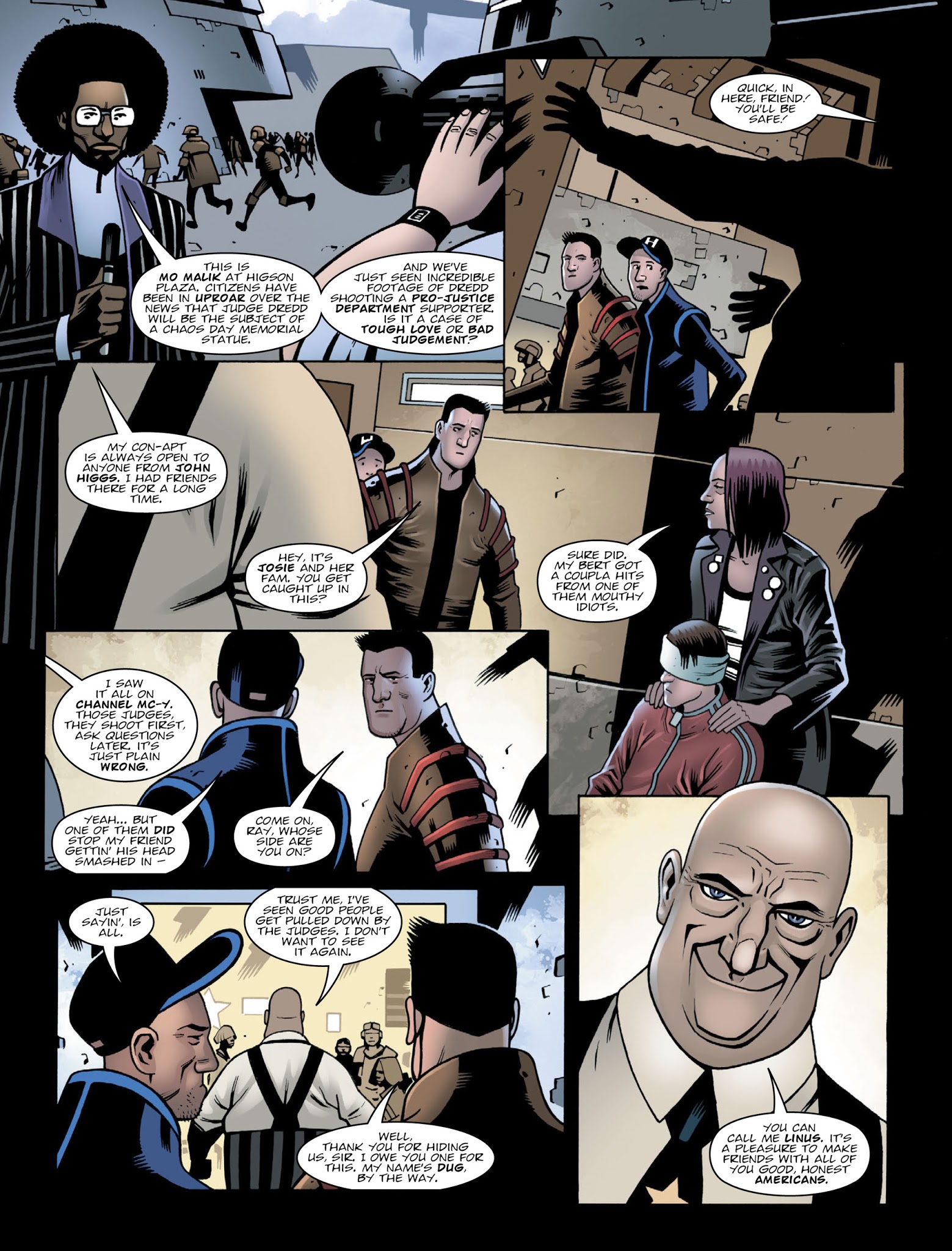 Read online 2000 AD comic -  Issue #2050 - 7
