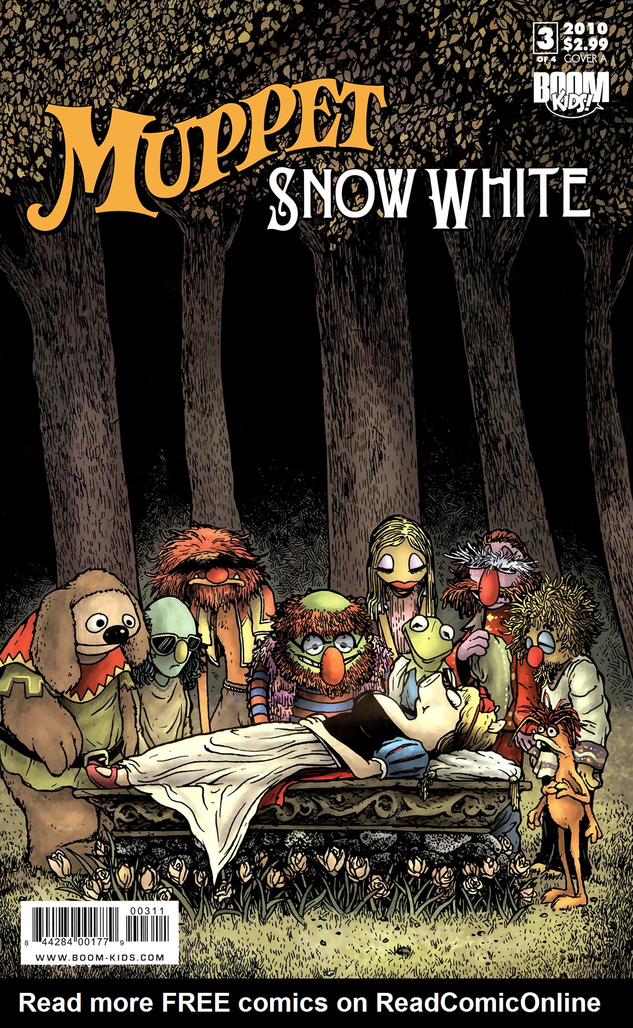 Read online Muppet Snow White comic -  Issue #3 - 1