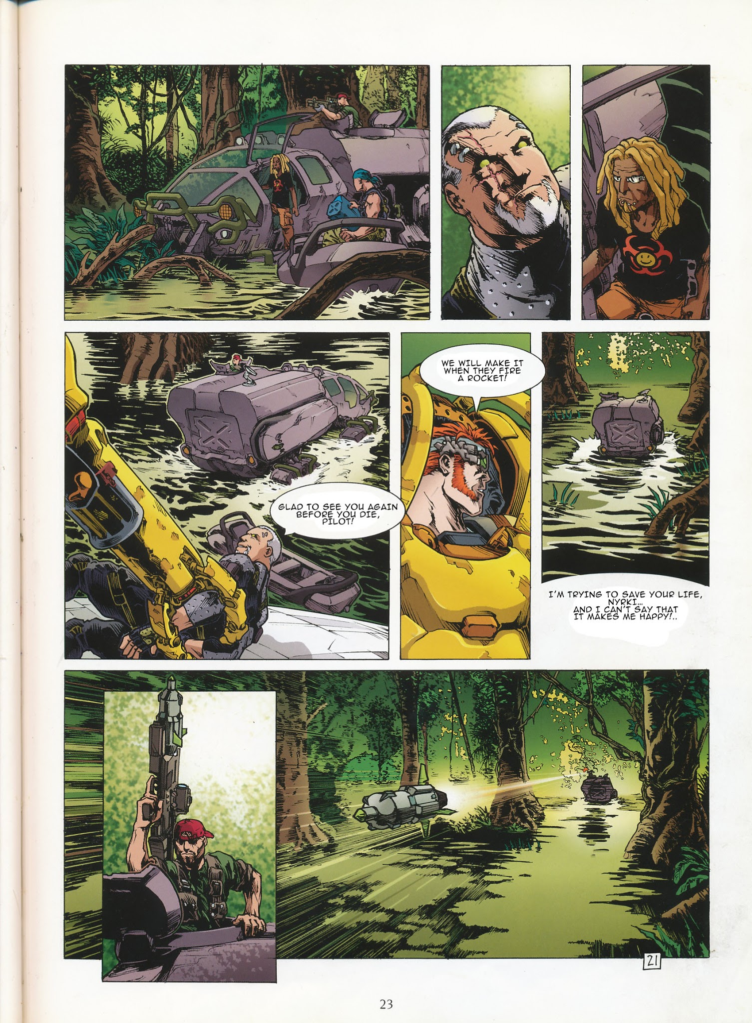 Read online Travis comic -  Issue #2 - 23