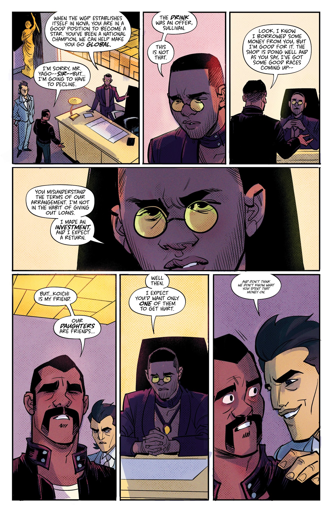 Read online Motor Crush comic -  Issue #6 - 12