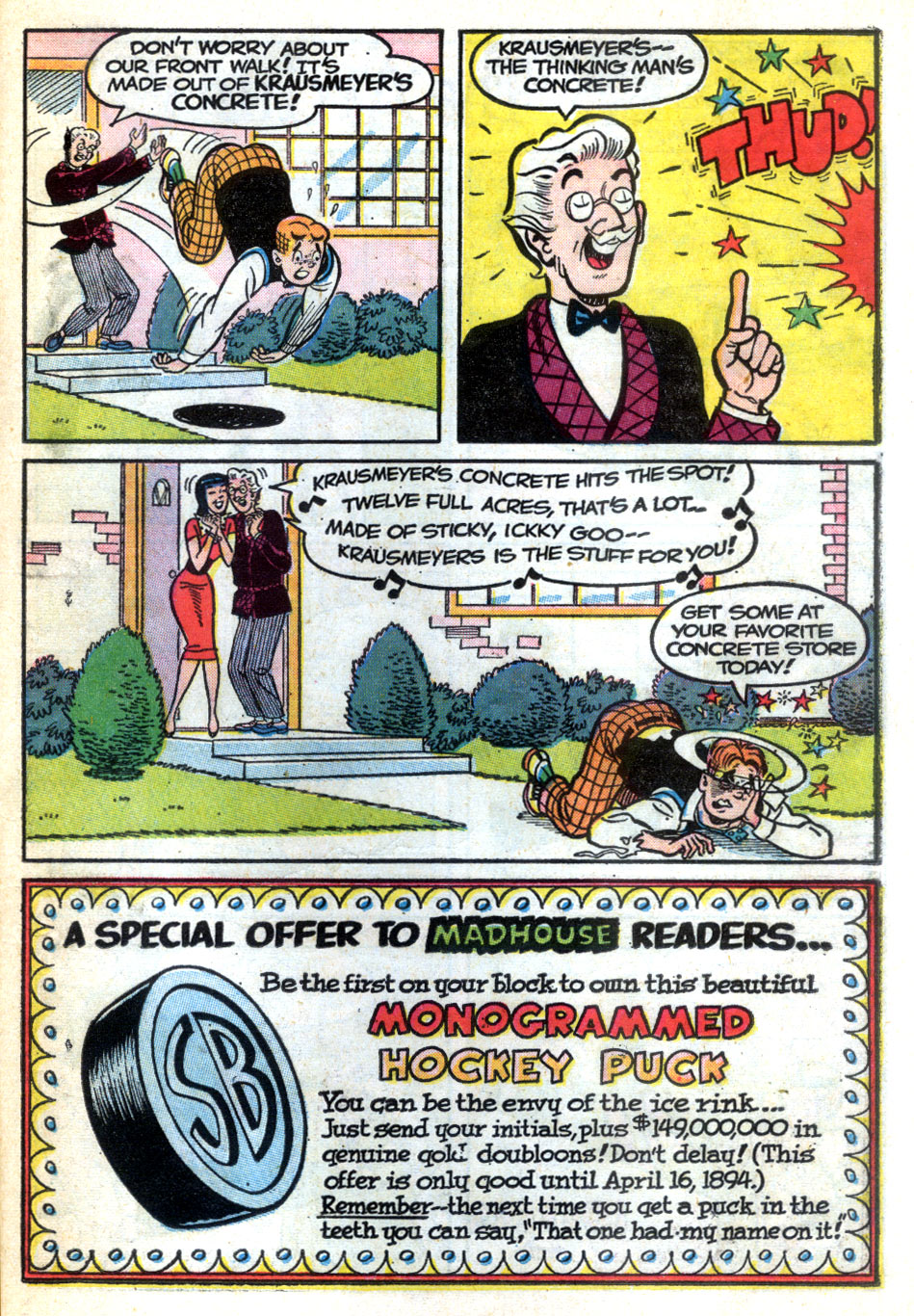 Read online Archie's Madhouse comic -  Issue # _Annual 1 - 56