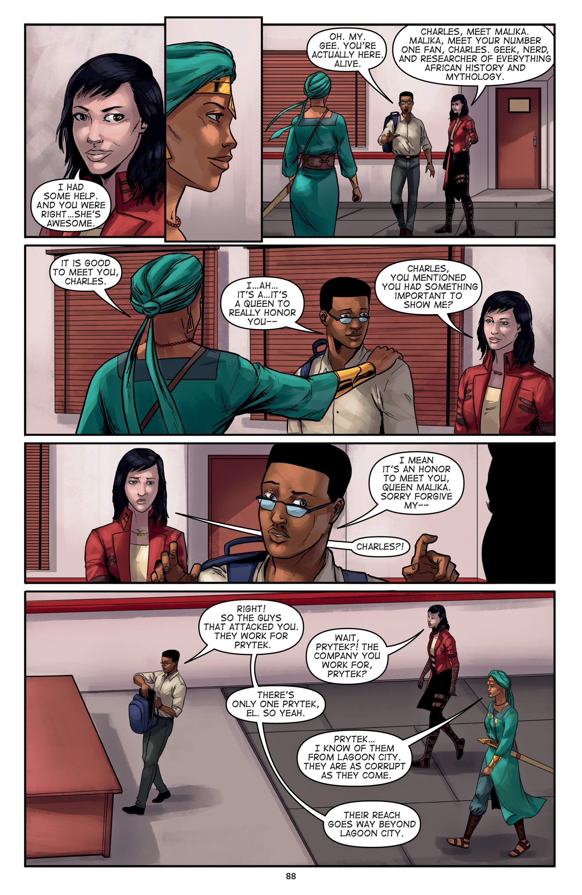 Read online Malika: Warrior Queen comic -  Issue # TPB 2 (Part 1) - 90
