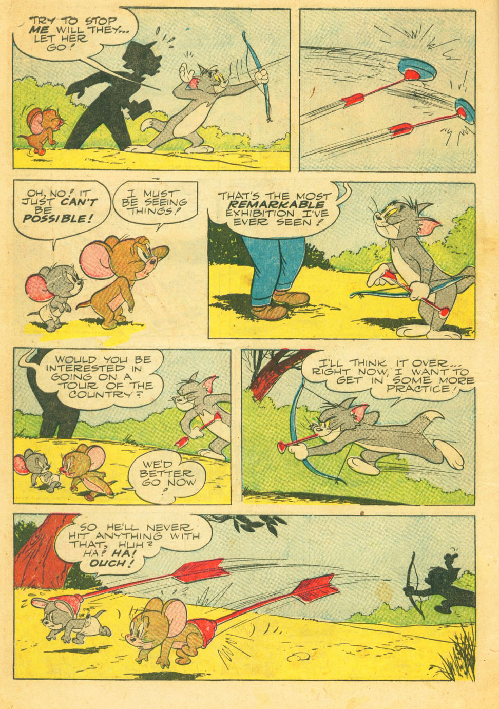 Read online Tom & Jerry Comics comic -  Issue #98 - 12