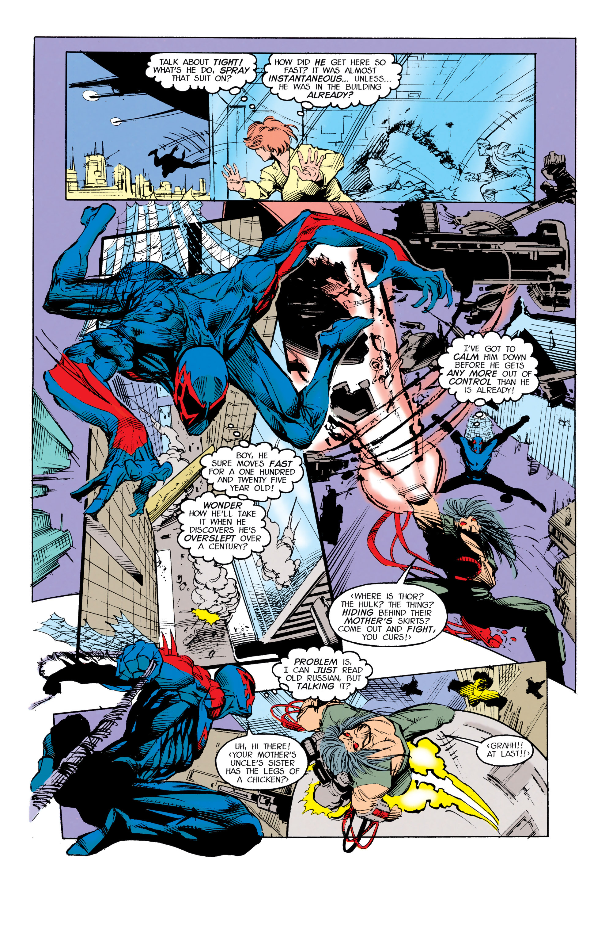 Read online Spider-Man 2099 (1992) comic -  Issue # _TPB 2 - 201