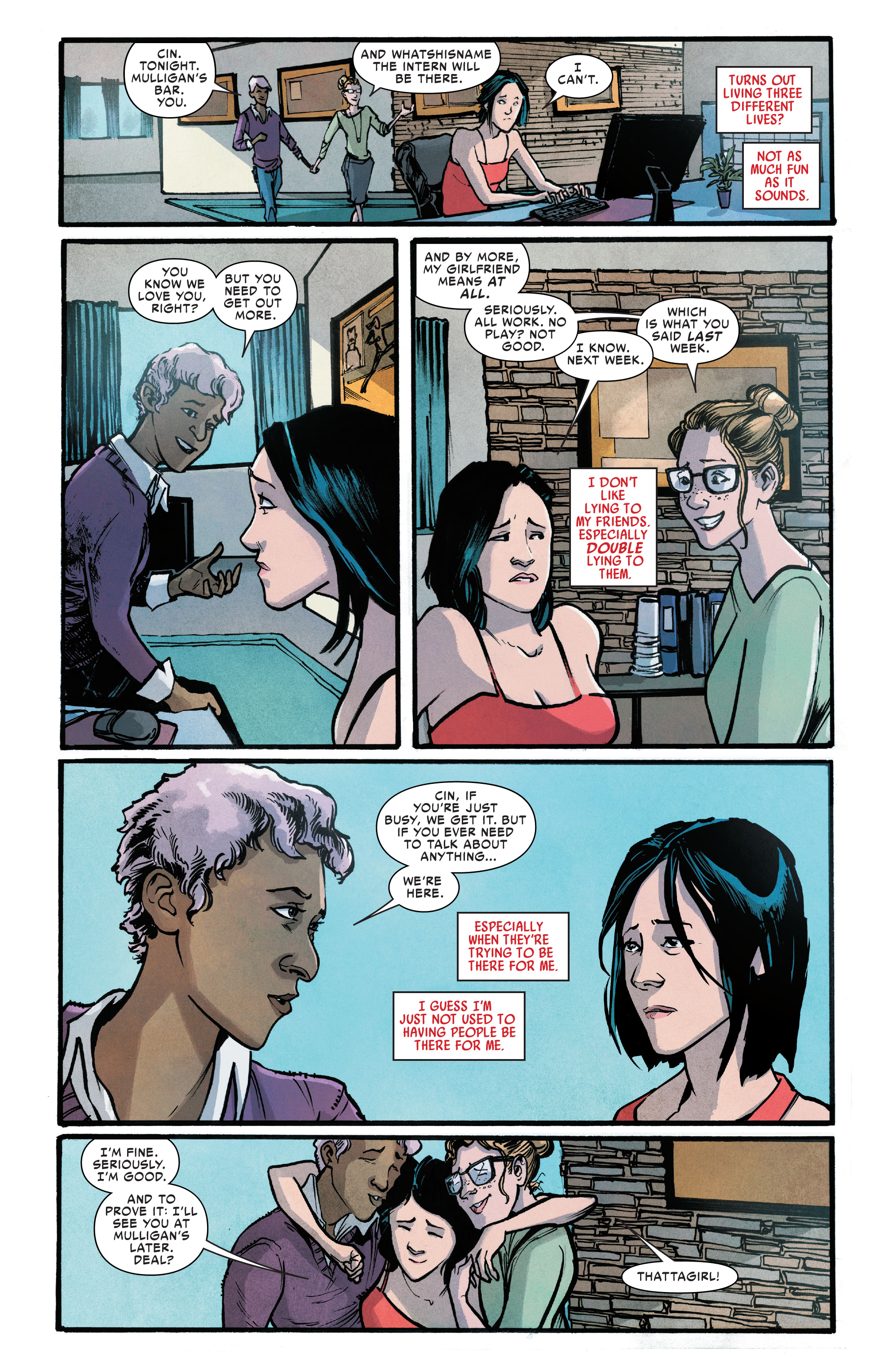Read online Silk: Out of the Spider-Verse comic -  Issue # TPB 1 (Part 3) - 63