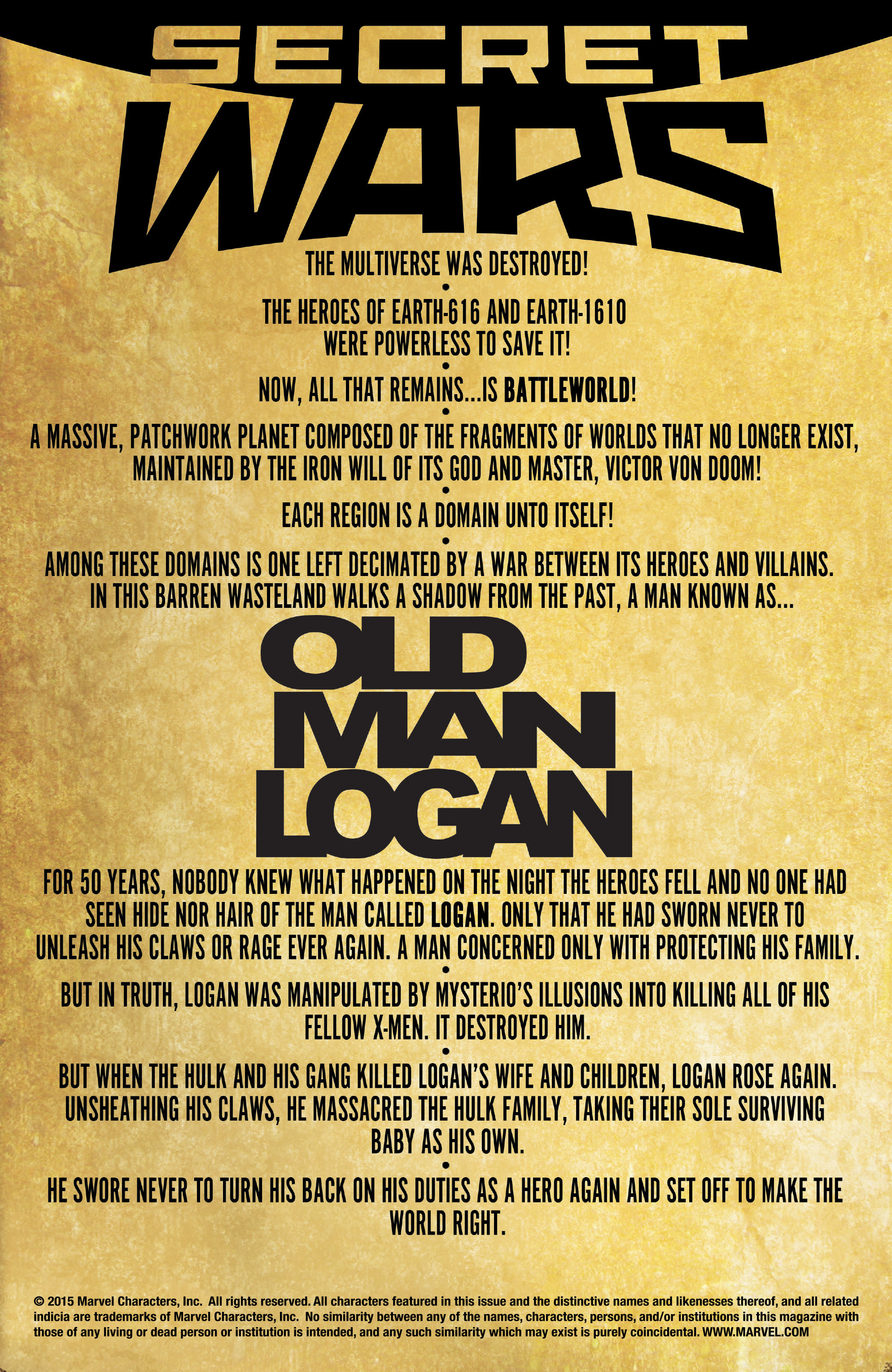 Read online Old Man Logan (2015) comic -  Issue #1 - 6