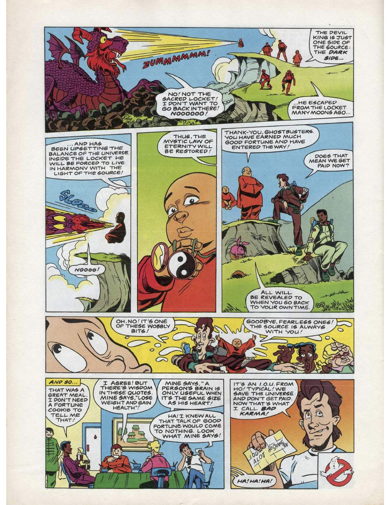 Read online The Real Ghostbusters comic -  Issue #193 - 28