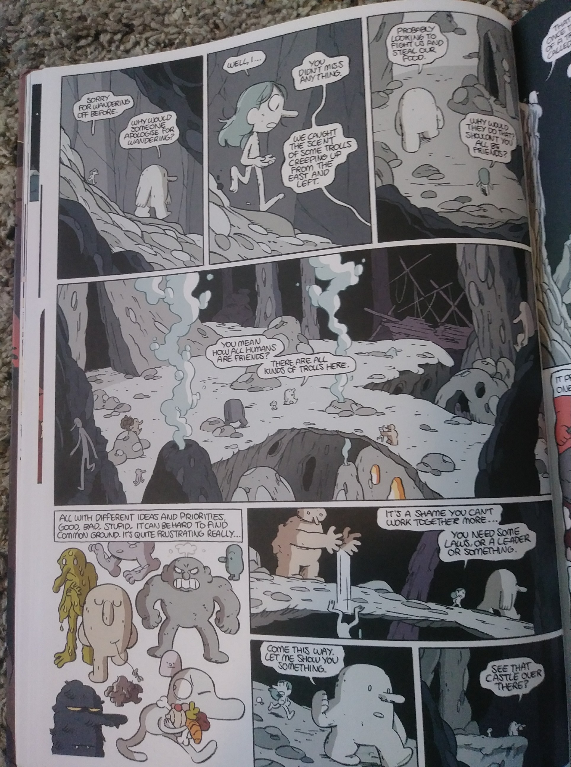 Read online Hilda and the Mountain King comic -  Issue # TPB - 32