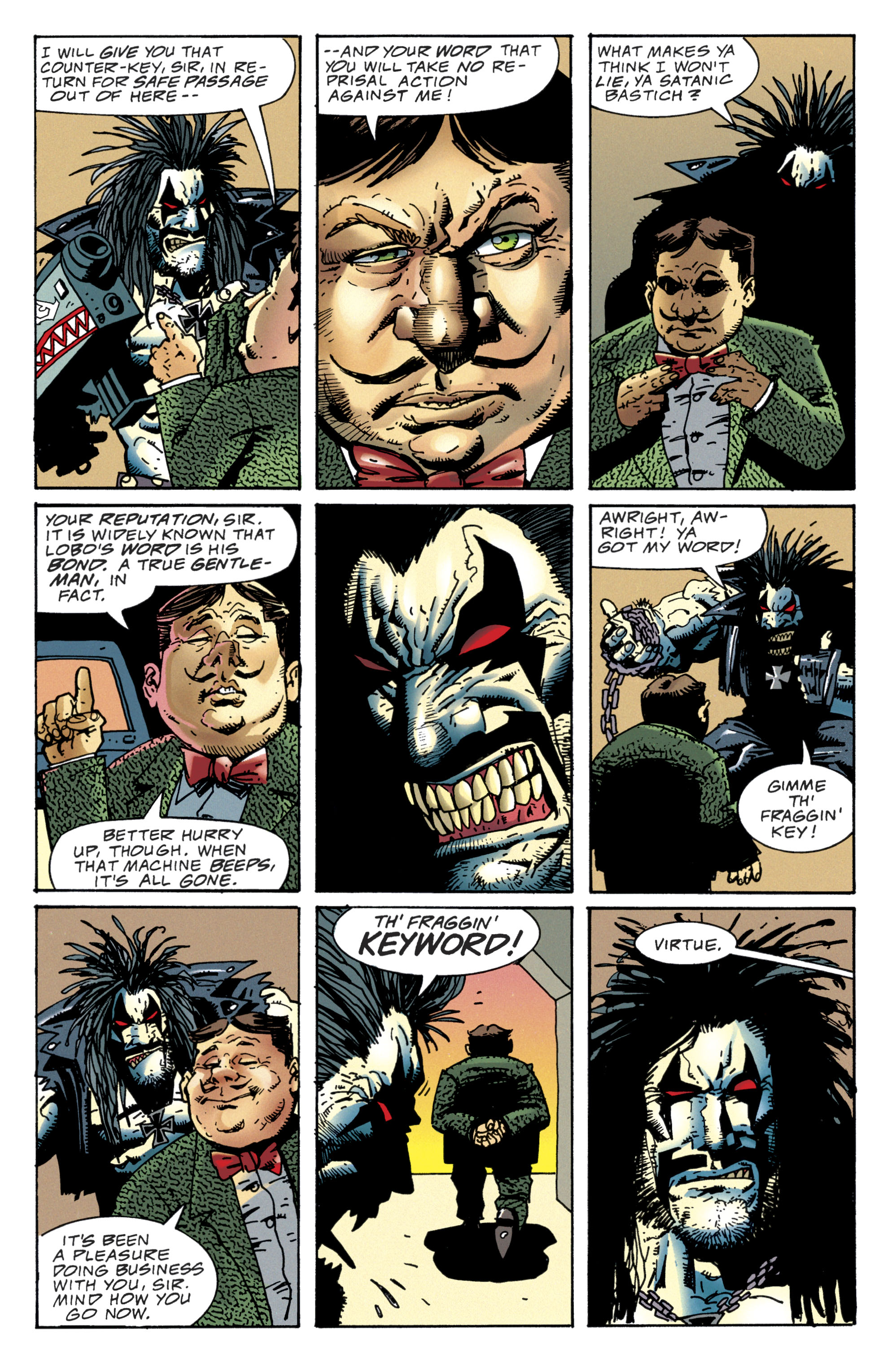 Read online Lobo by Keith Giffen & Alan Grant comic -  Issue # TPB 2 (Part 2) - 95