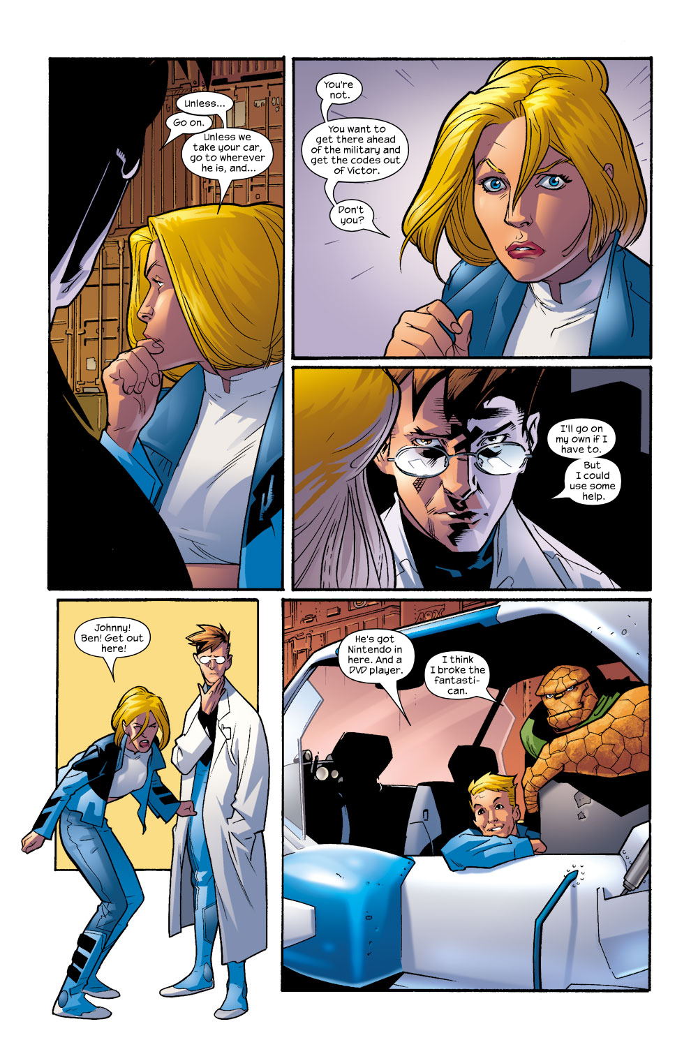 Read online Ultimate Fantastic Four (2004) comic -  Issue #10 - 17