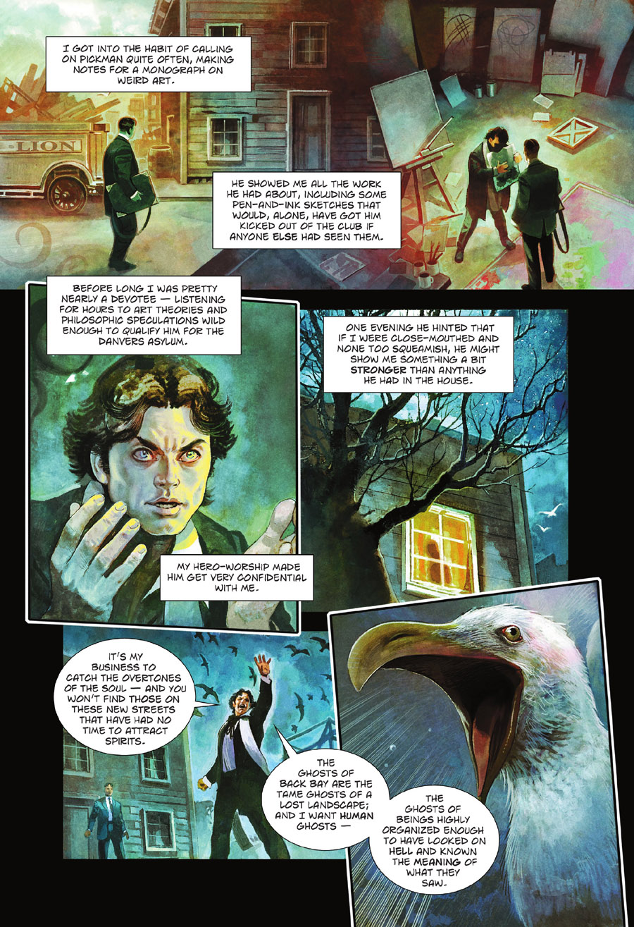 Read online The Lovecraft Anthology comic -  Issue # TPB 2 - 11