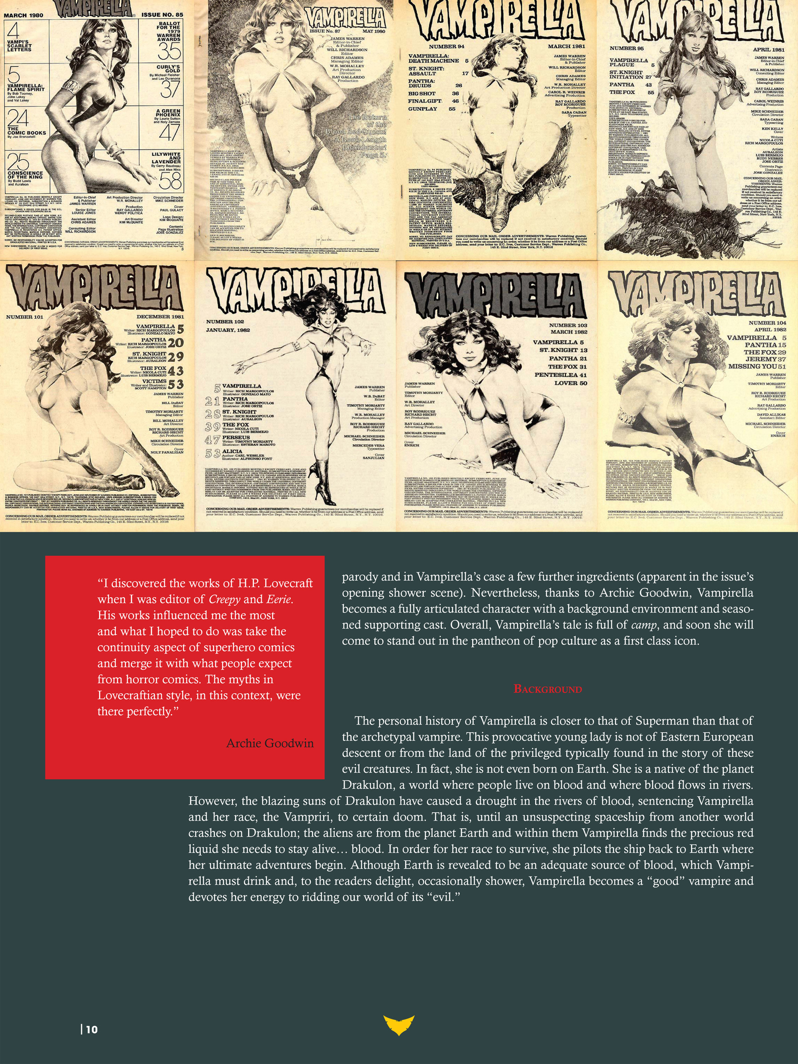 Read online The Art of Vampirella comic -  Issue # TPB (Part 1) - 11