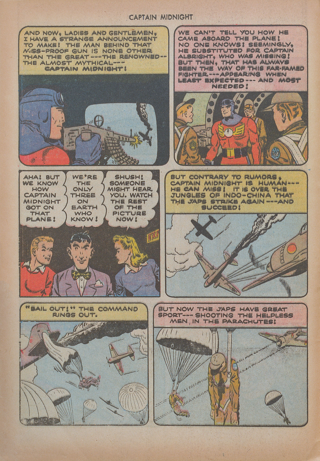 Read online Captain Midnight (1942) comic -  Issue #20 - 8
