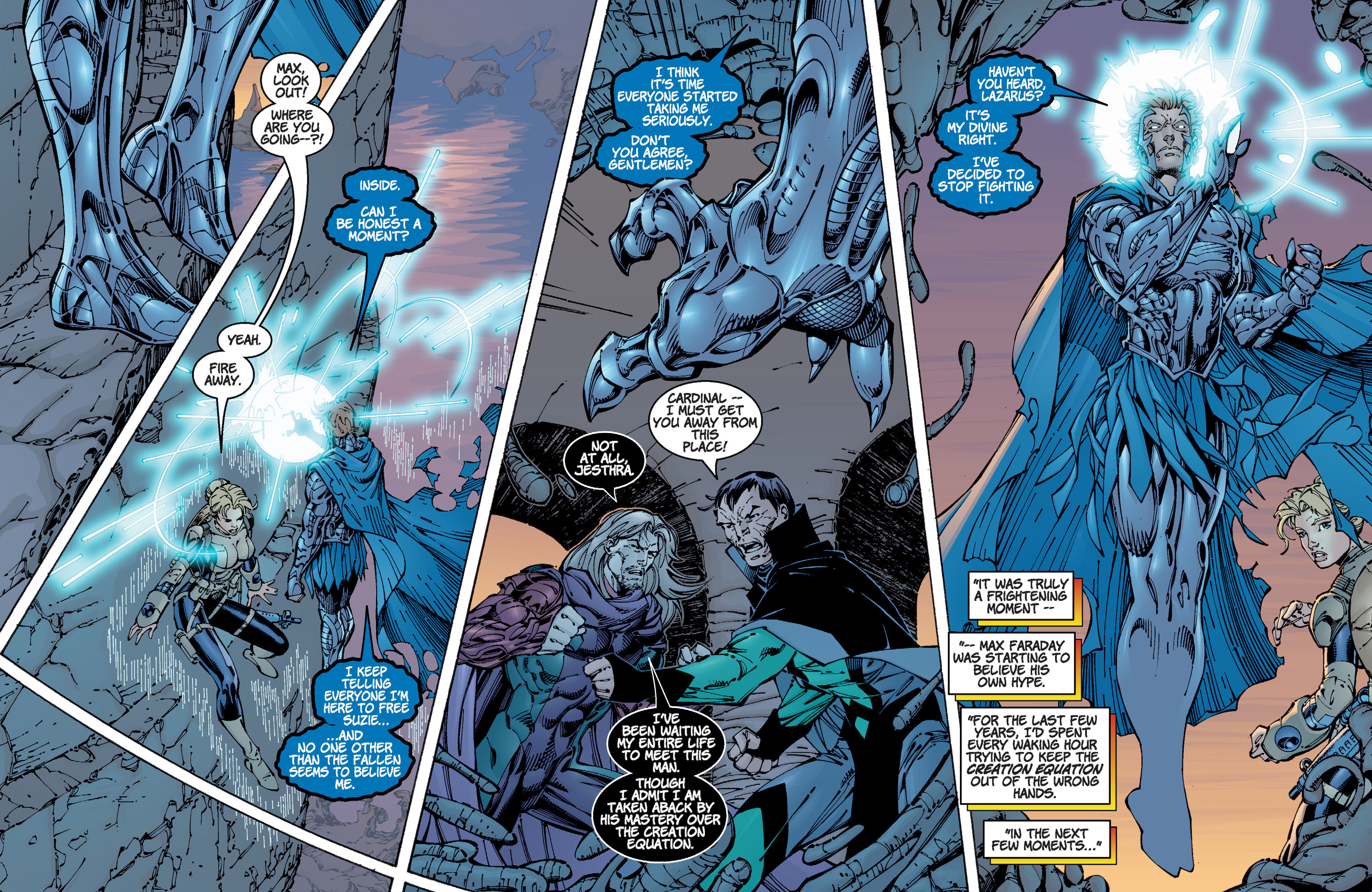 Read online Divine Right comic -  Issue # _TPB The Adventures of Max Faraday (Part 3) - 22
