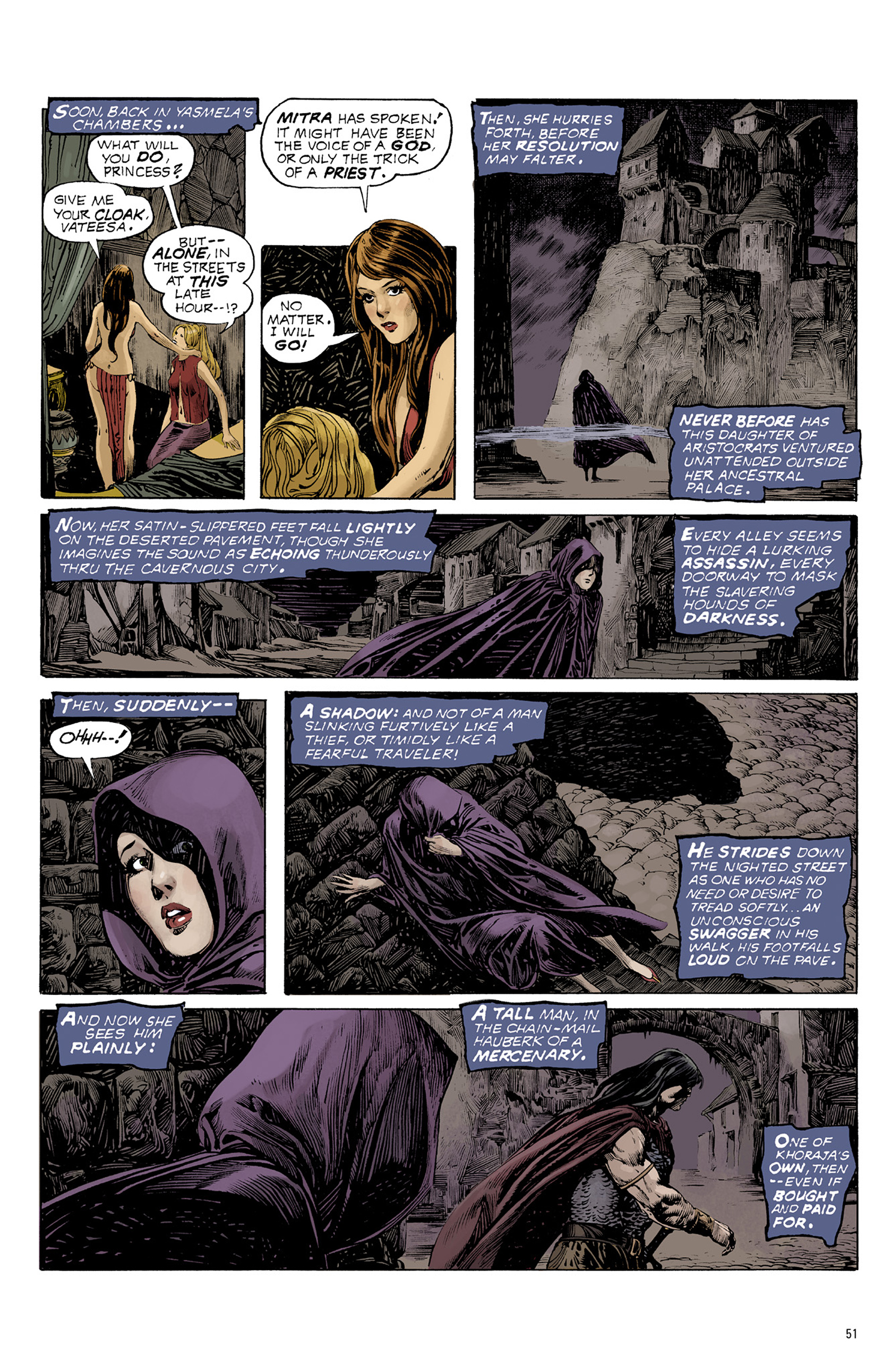 Read online Robert E. Howard's Savage Sword comic -  Issue #9 - 52