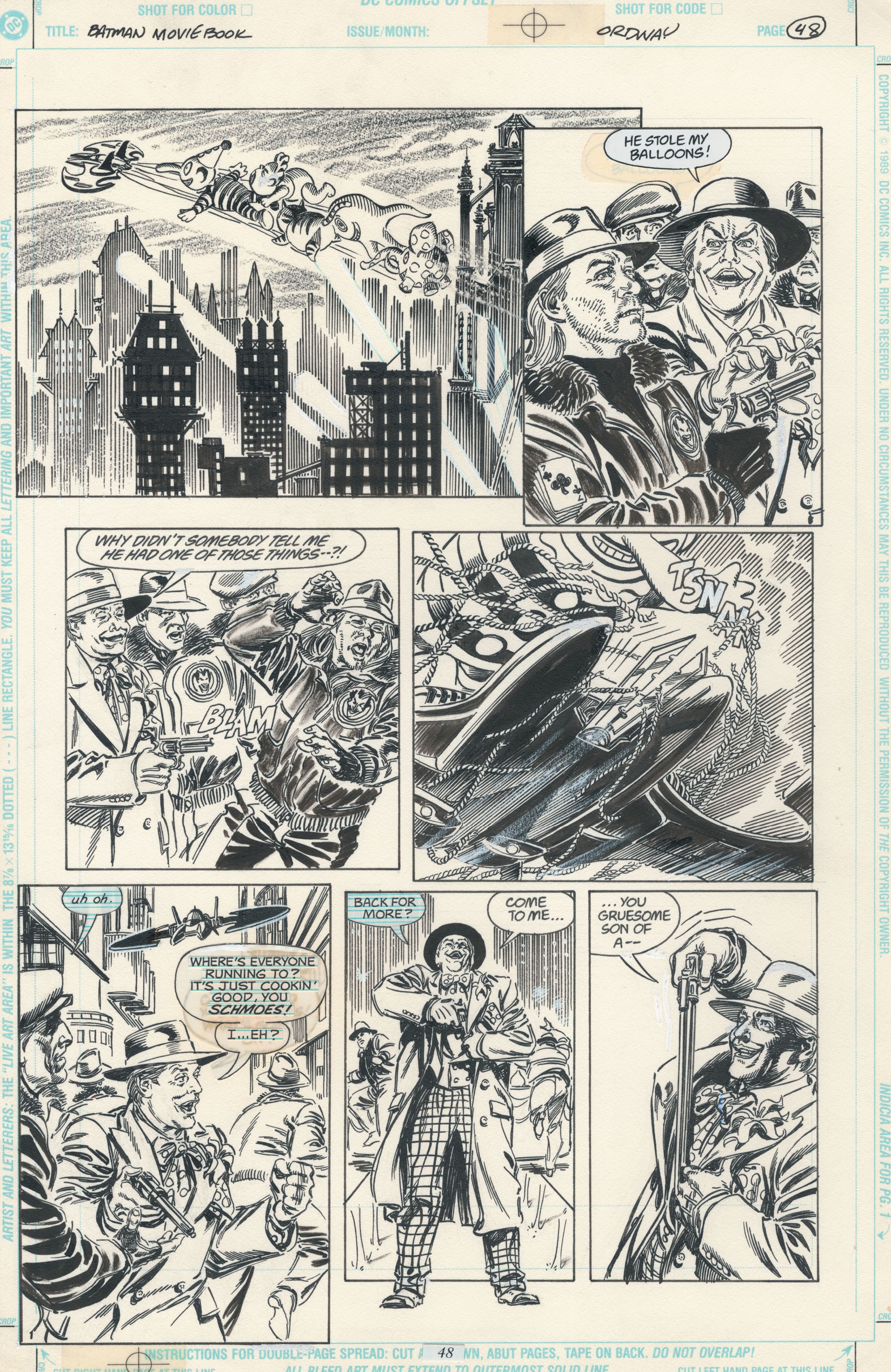 Read online Batman: The 1989 Movie Adaptation Deluxe Edition comic -  Issue # TPB - 97