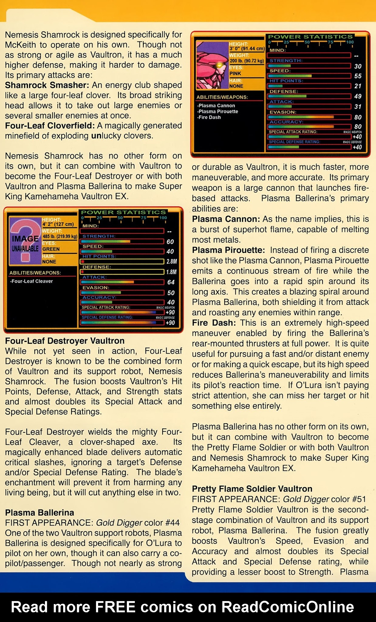 Read online Gold Digger Sourcebook: The Official Handbook of the GD Universe comic -  Issue #15 - 32