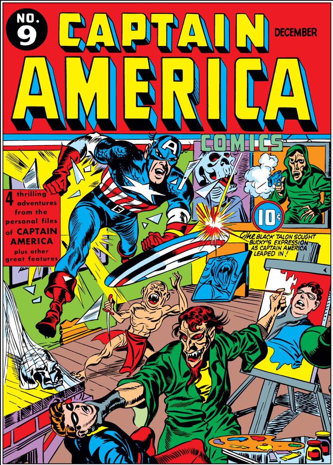 Read online Captain America Comics comic -  Issue #9 - 1