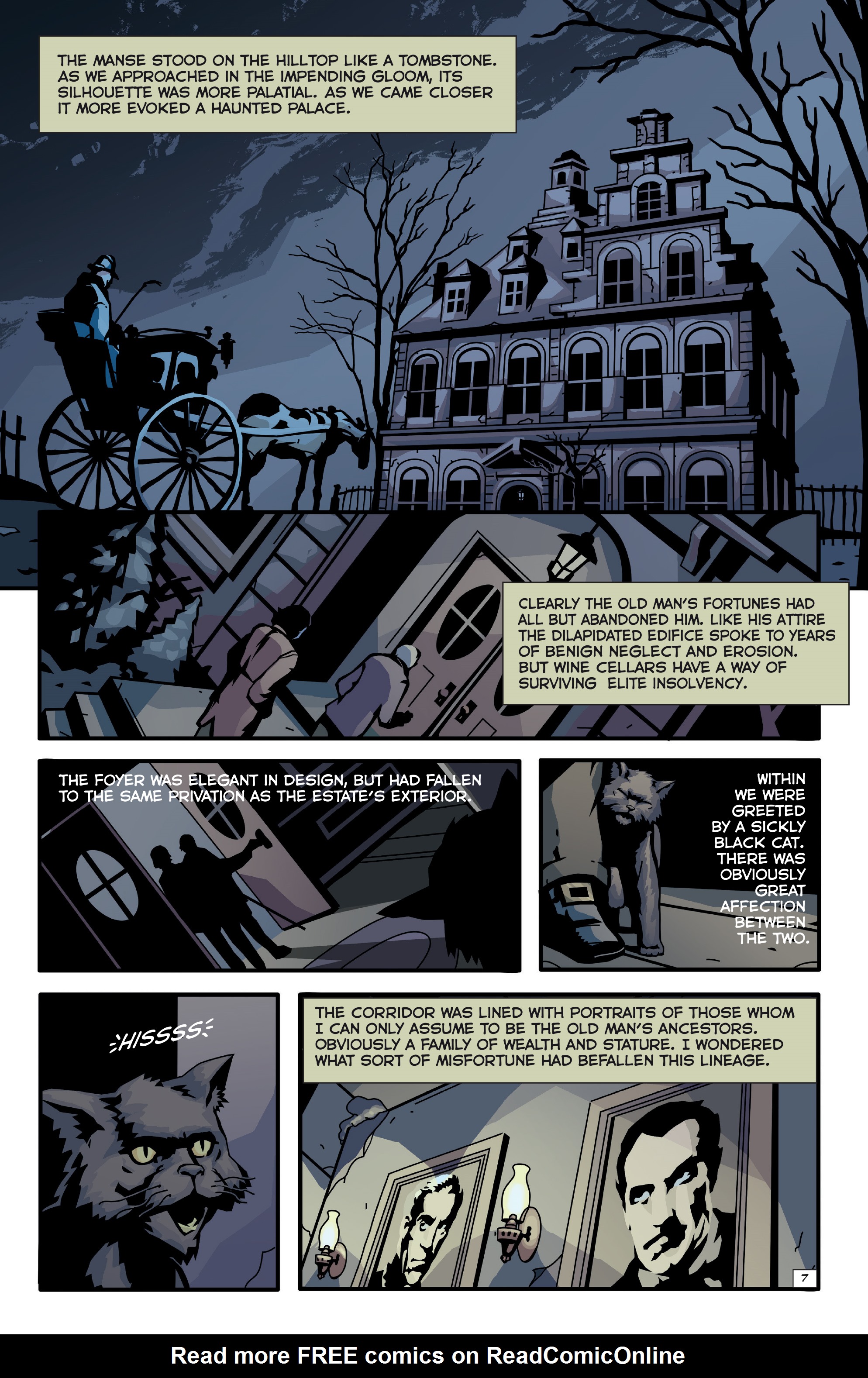Read online Edgar Allan Poe's Snifter of Terror Season Two comic -  Issue #1 - 9