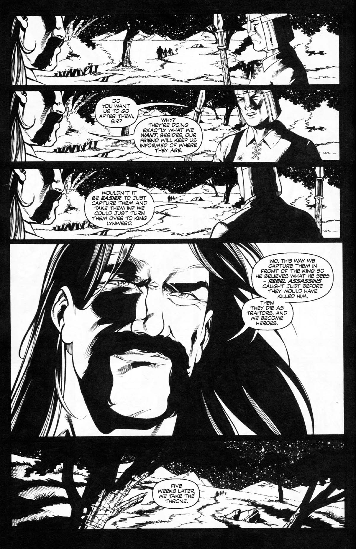 Read online Dungeons & Dragons: Black & White comic -  Issue #4 - 24