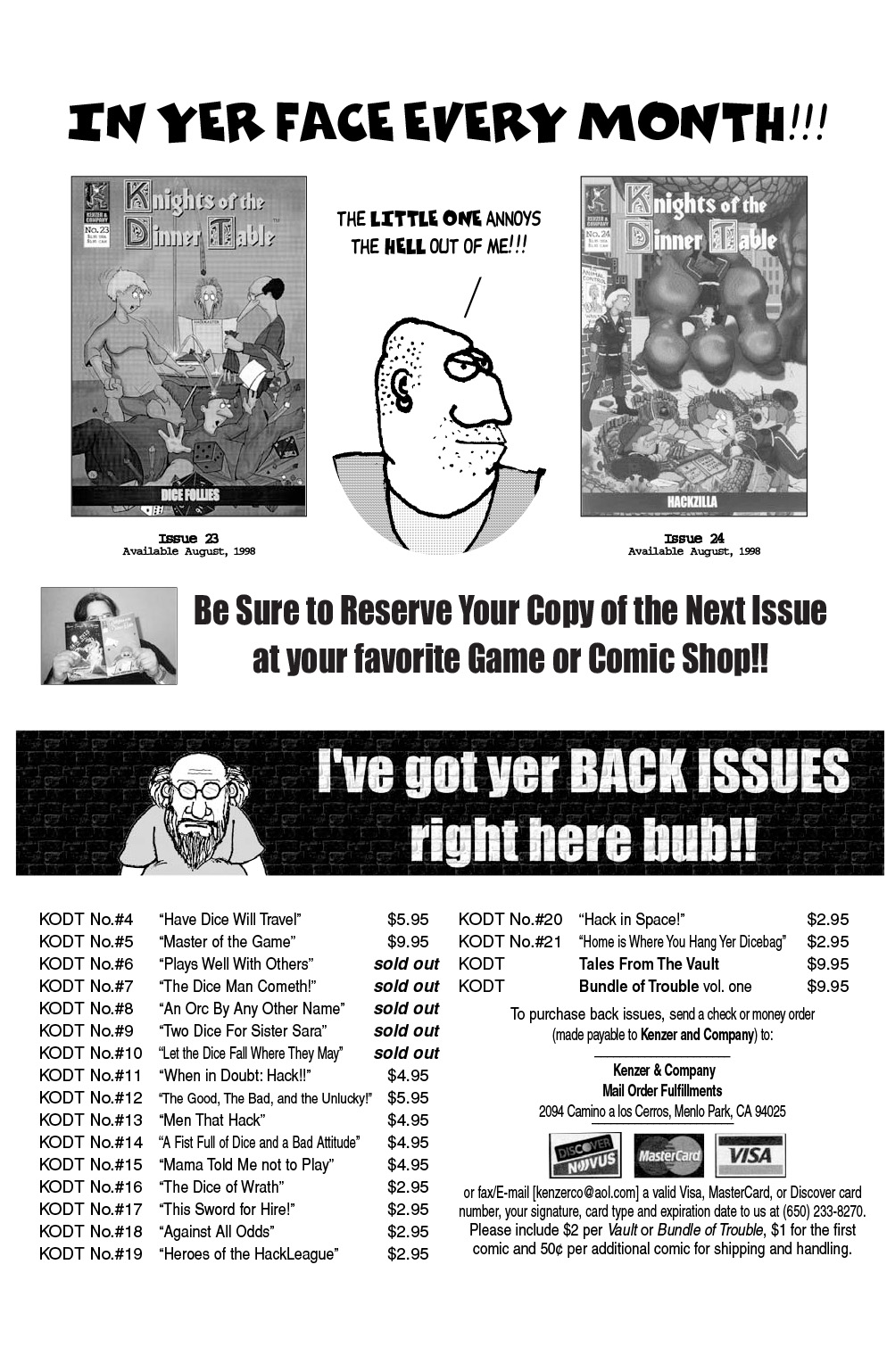 Read online Knights of the Dinner Table comic -  Issue #22 - 8