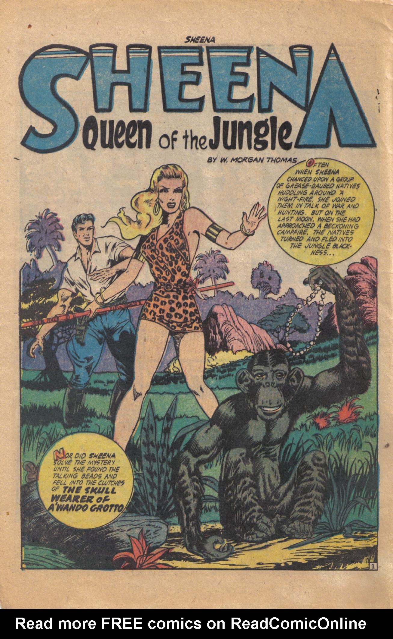 Read online Sheena, Queen of the Jungle (1942) comic -  Issue #18 - 6
