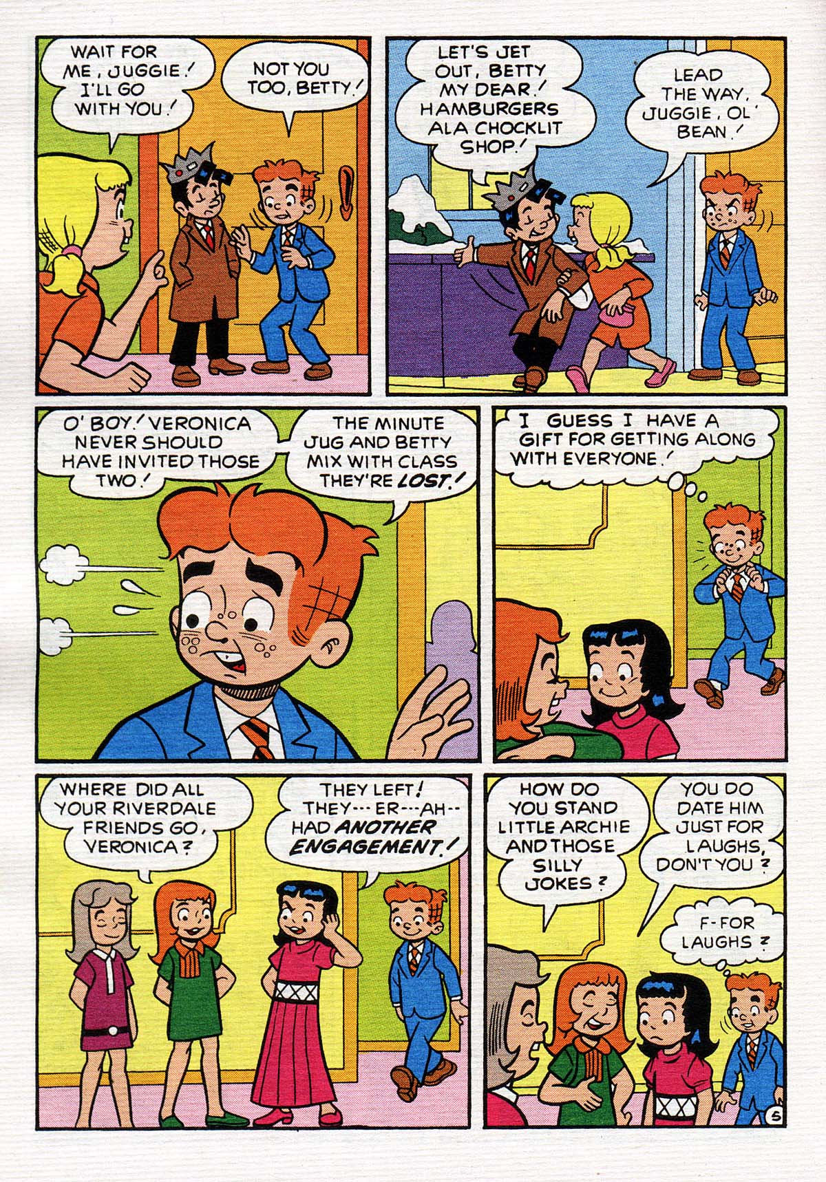 Read online Archie's Pals 'n' Gals Double Digest Magazine comic -  Issue #88 - 119